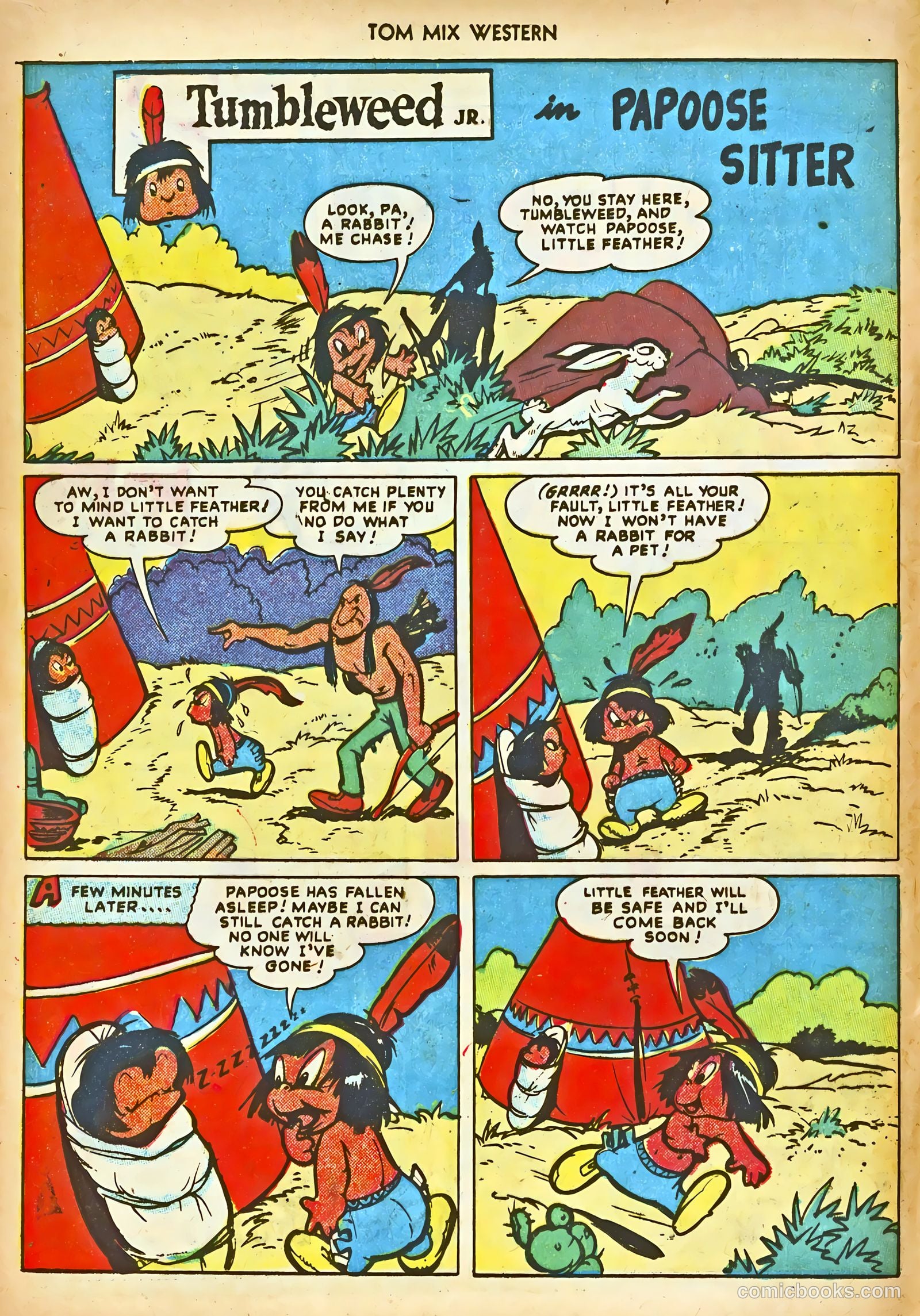 Tom Mix Western #17 — page 16 of 52