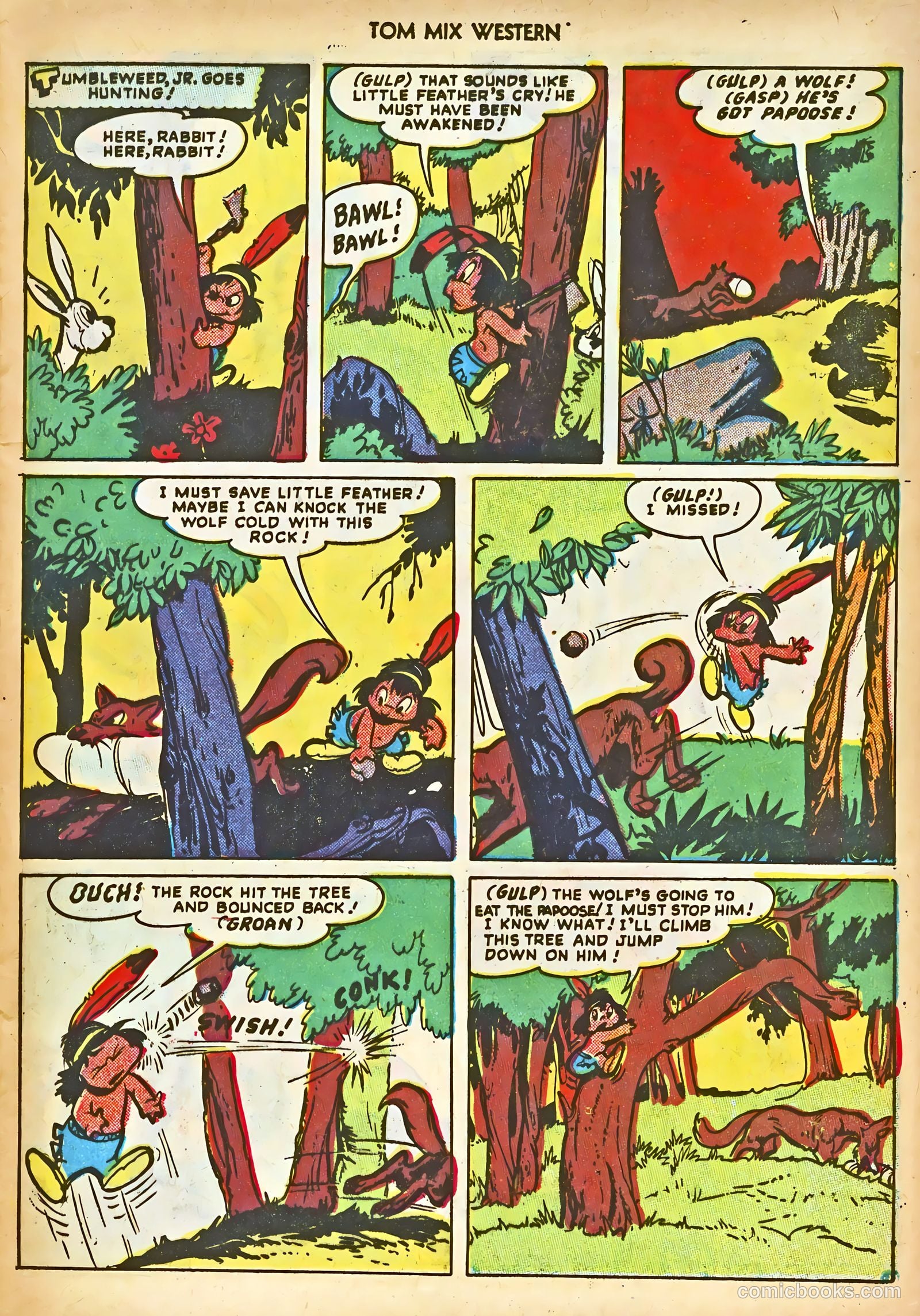 Tom Mix Western #17 — page 17 of 52