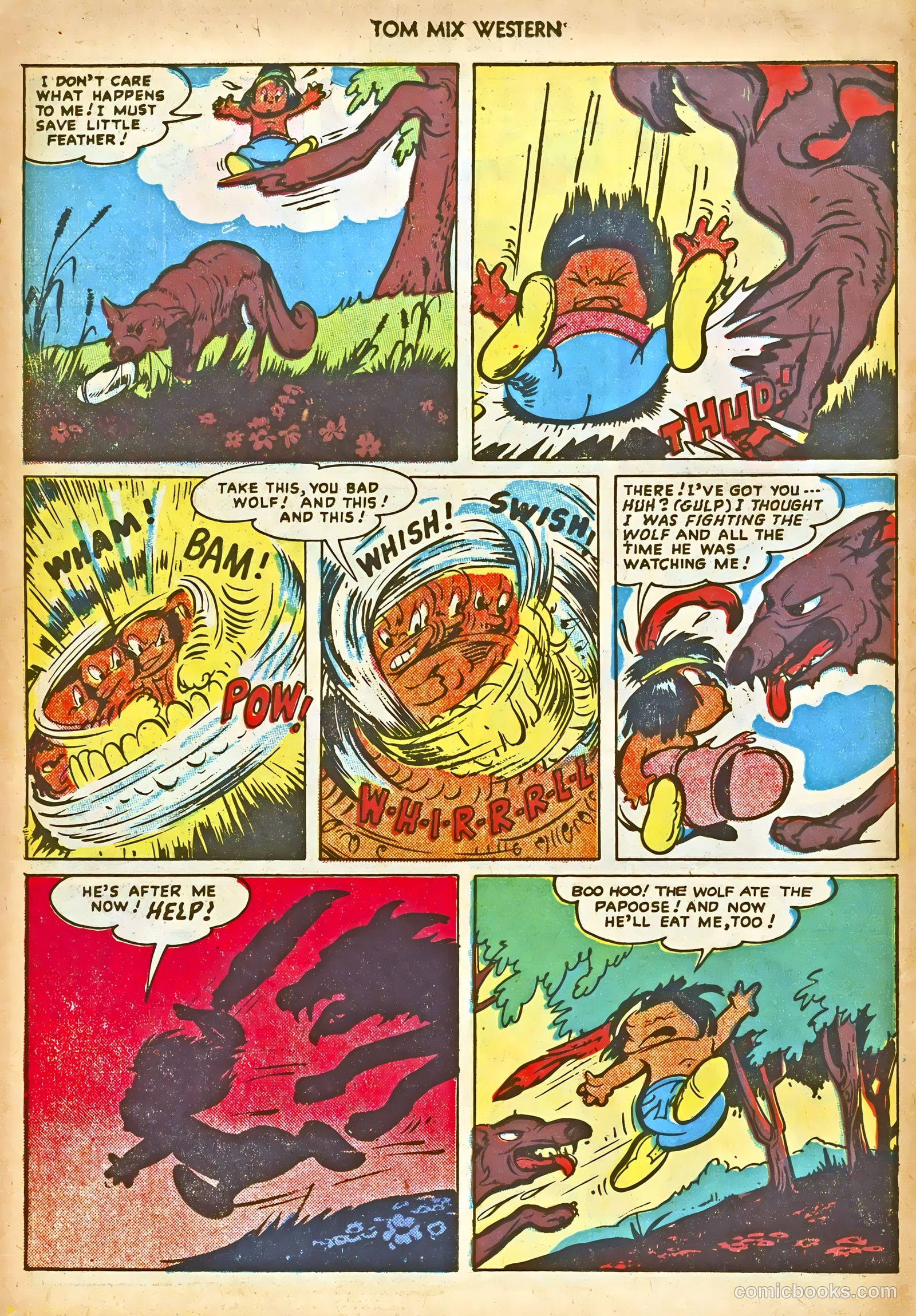 Tom Mix Western #17 — page 18 of 52