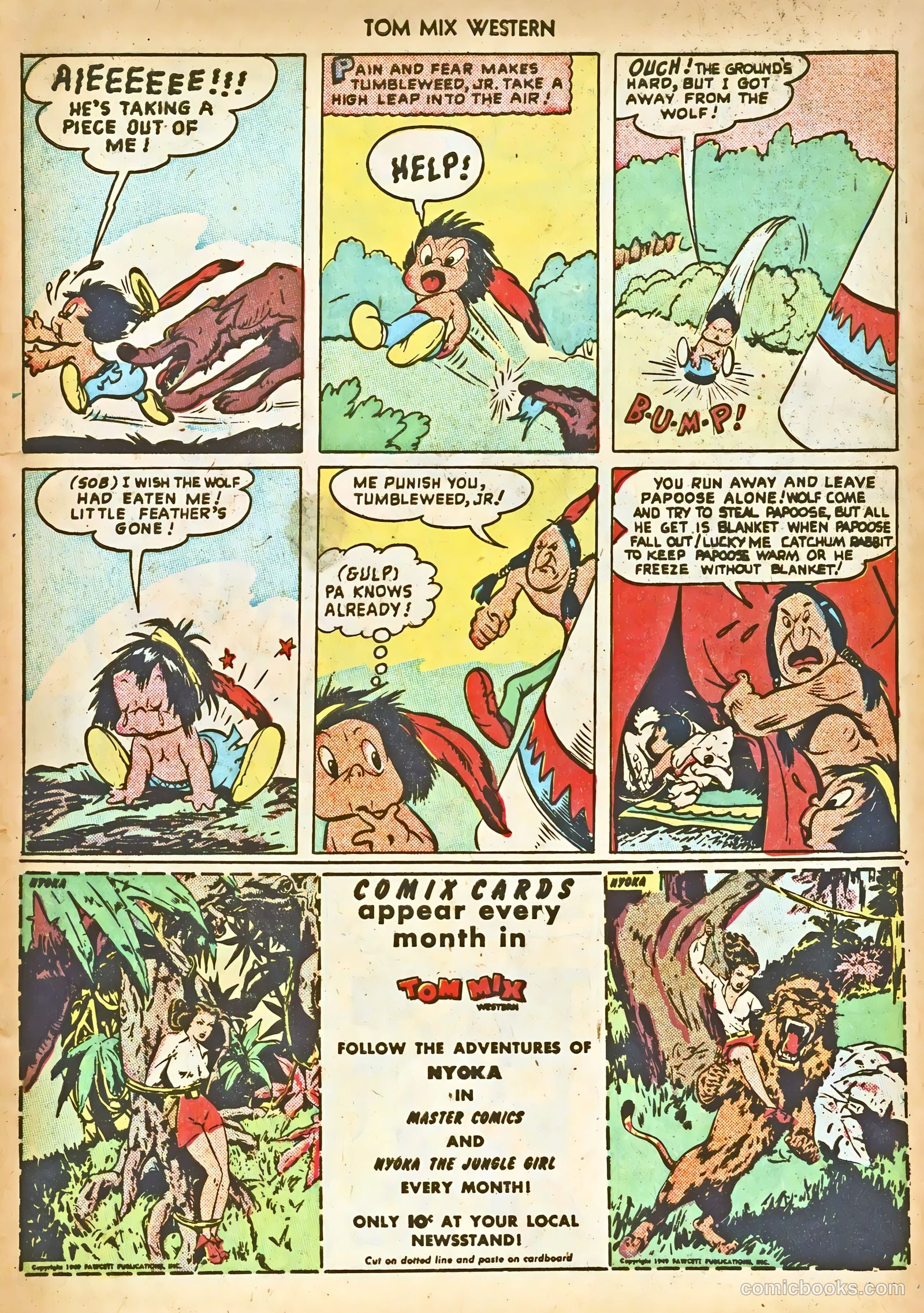 Tom Mix Western #17 — page 19 of 52