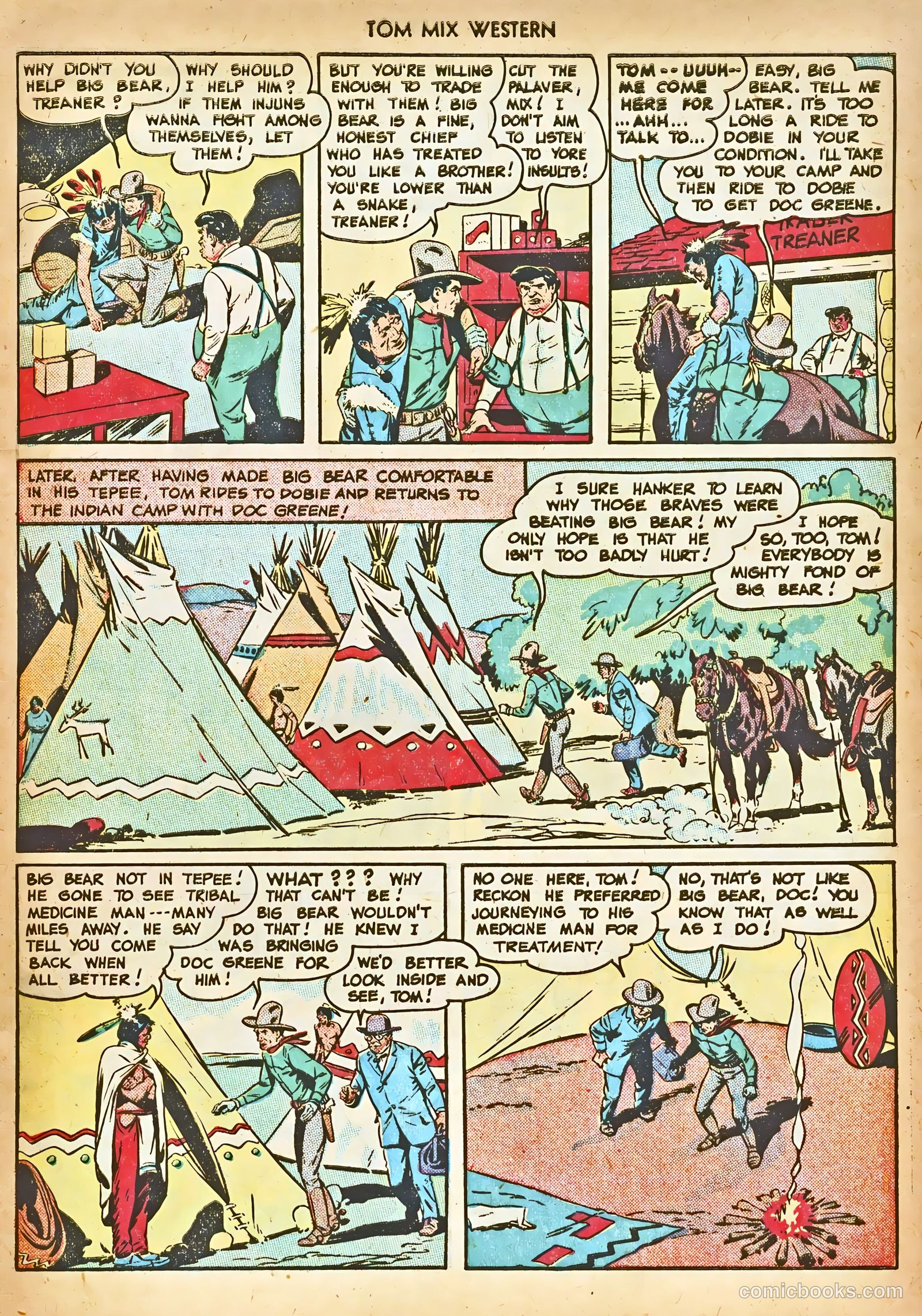 Tom Mix Western #17 — page 21 of 52