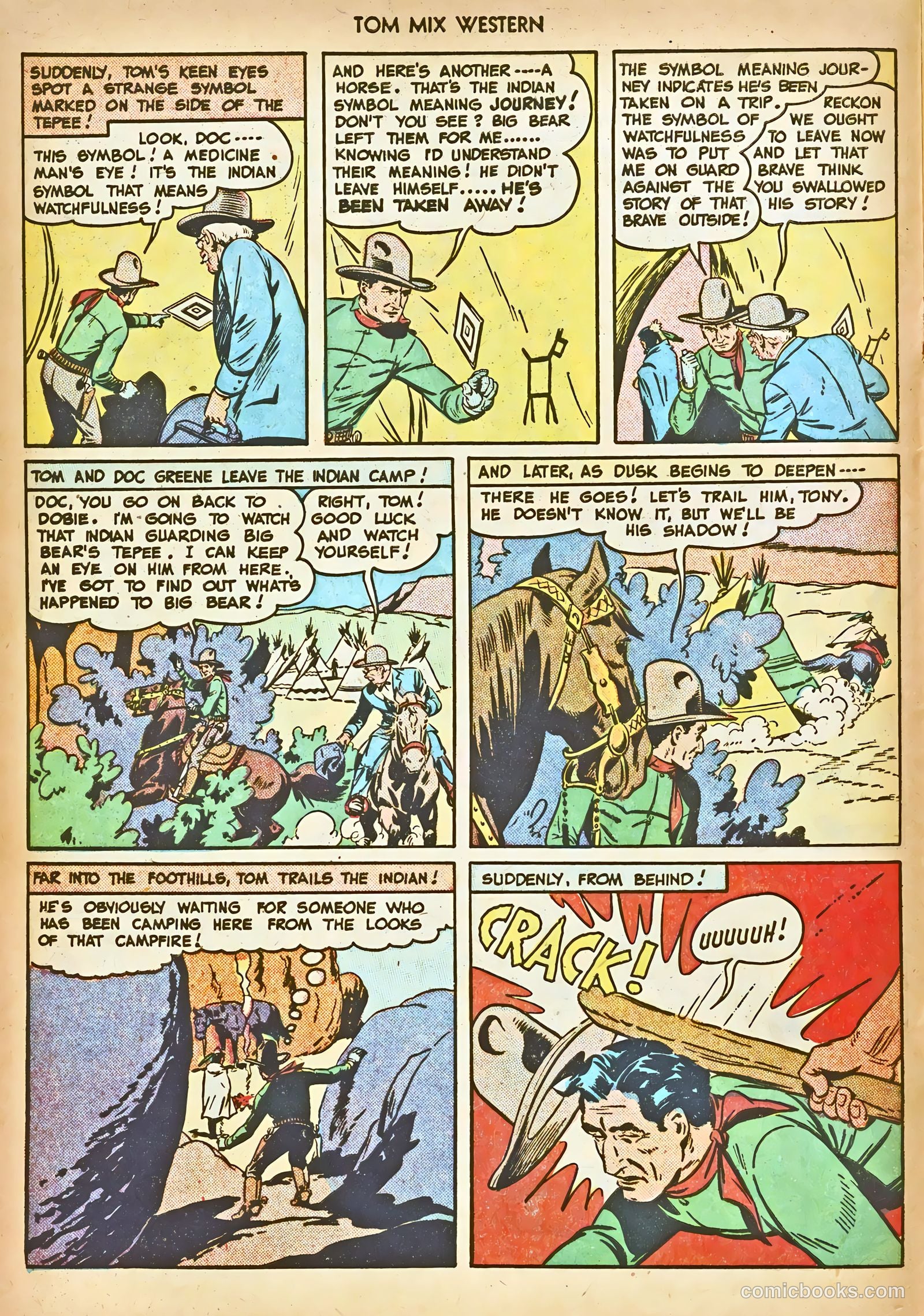 Tom Mix Western #17 — page 22 of 52