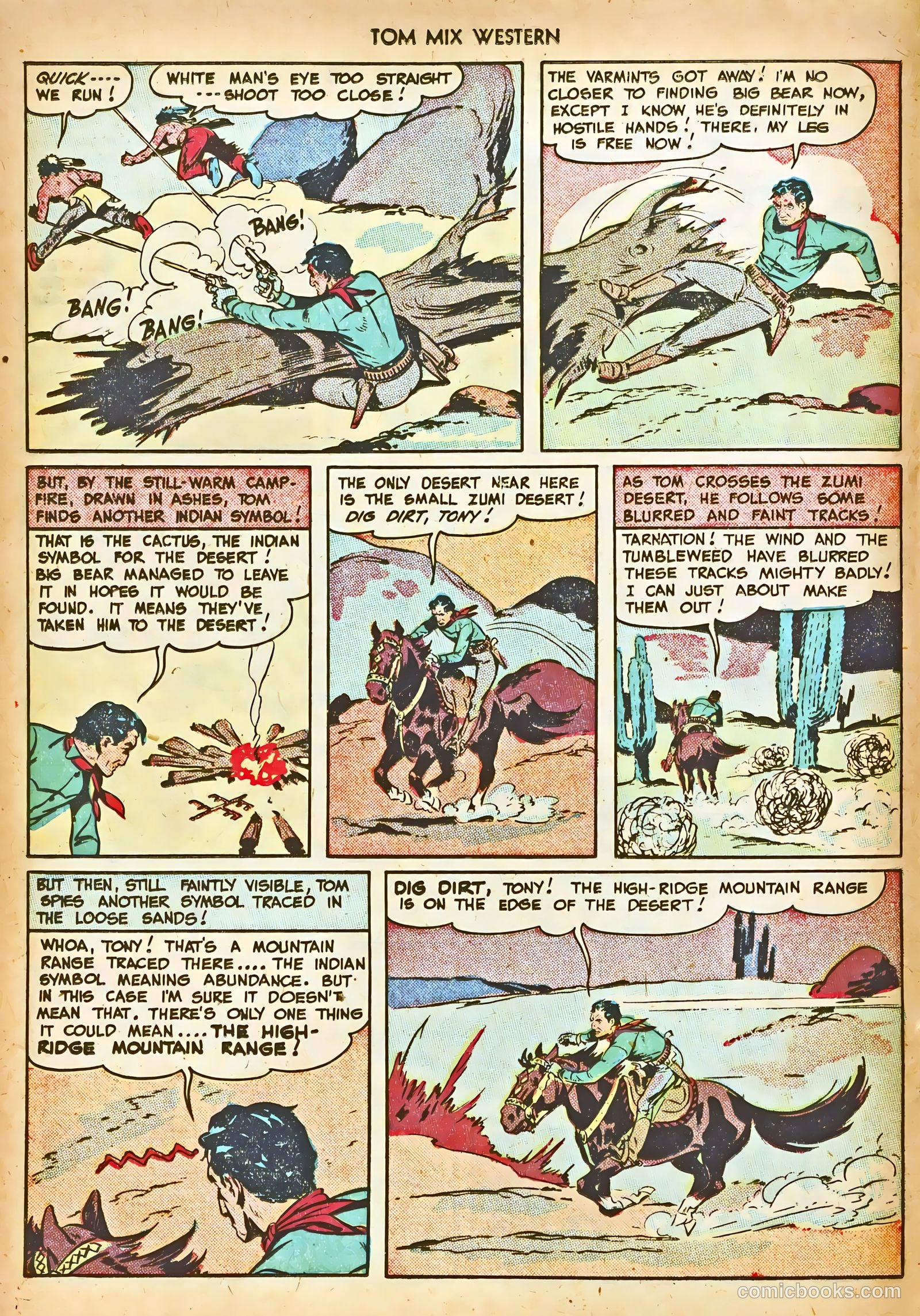 Tom Mix Western #17 — page 24 of 52