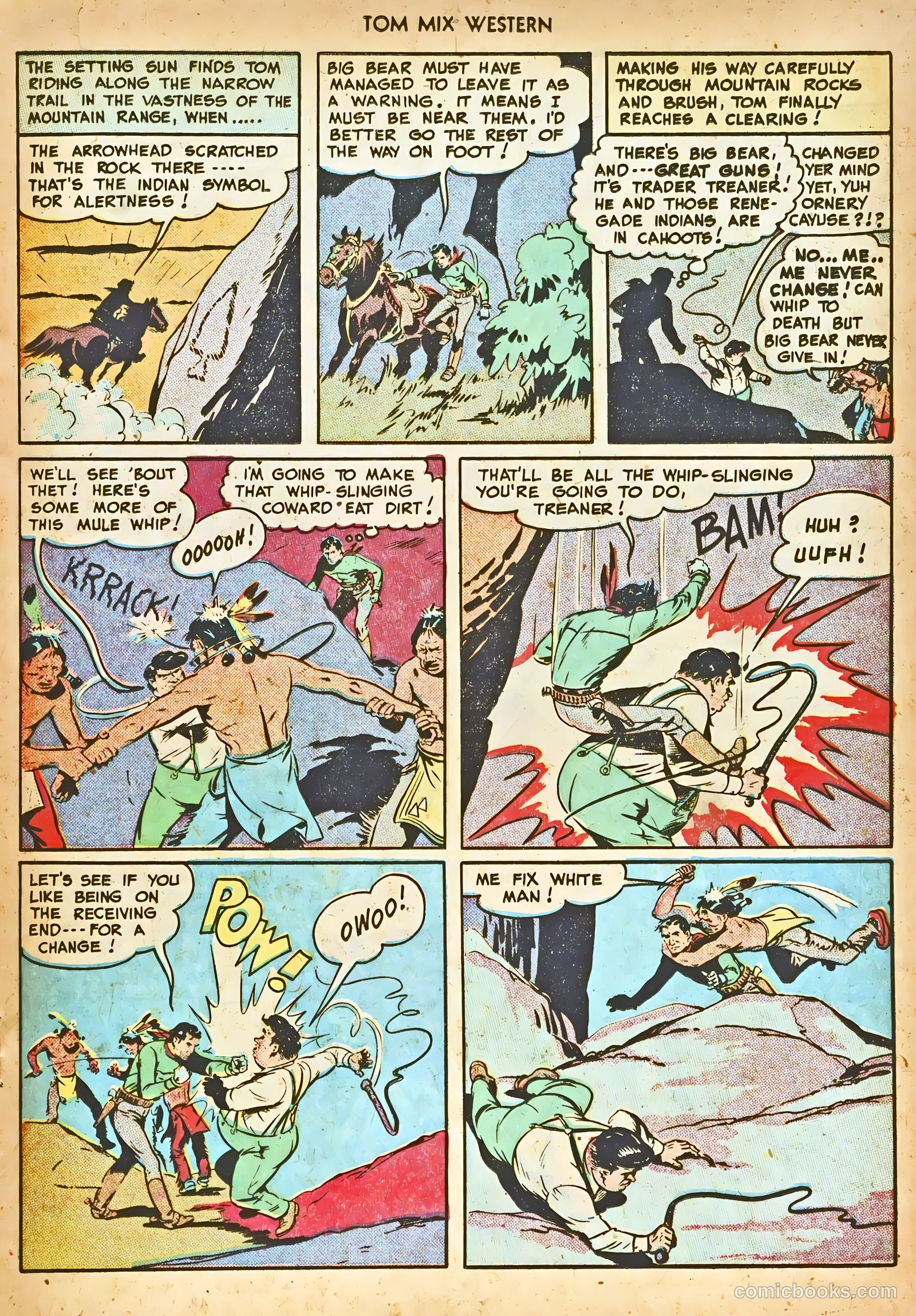 Tom Mix Western #17 — page 25 of 52