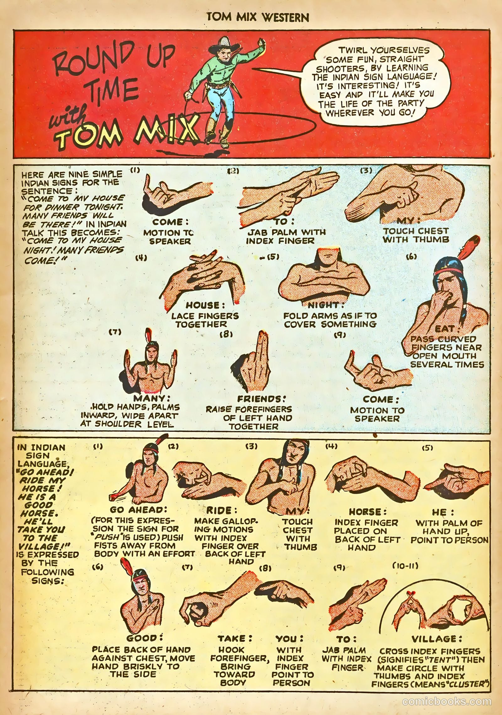 Tom Mix Western #17 — page 30 of 52