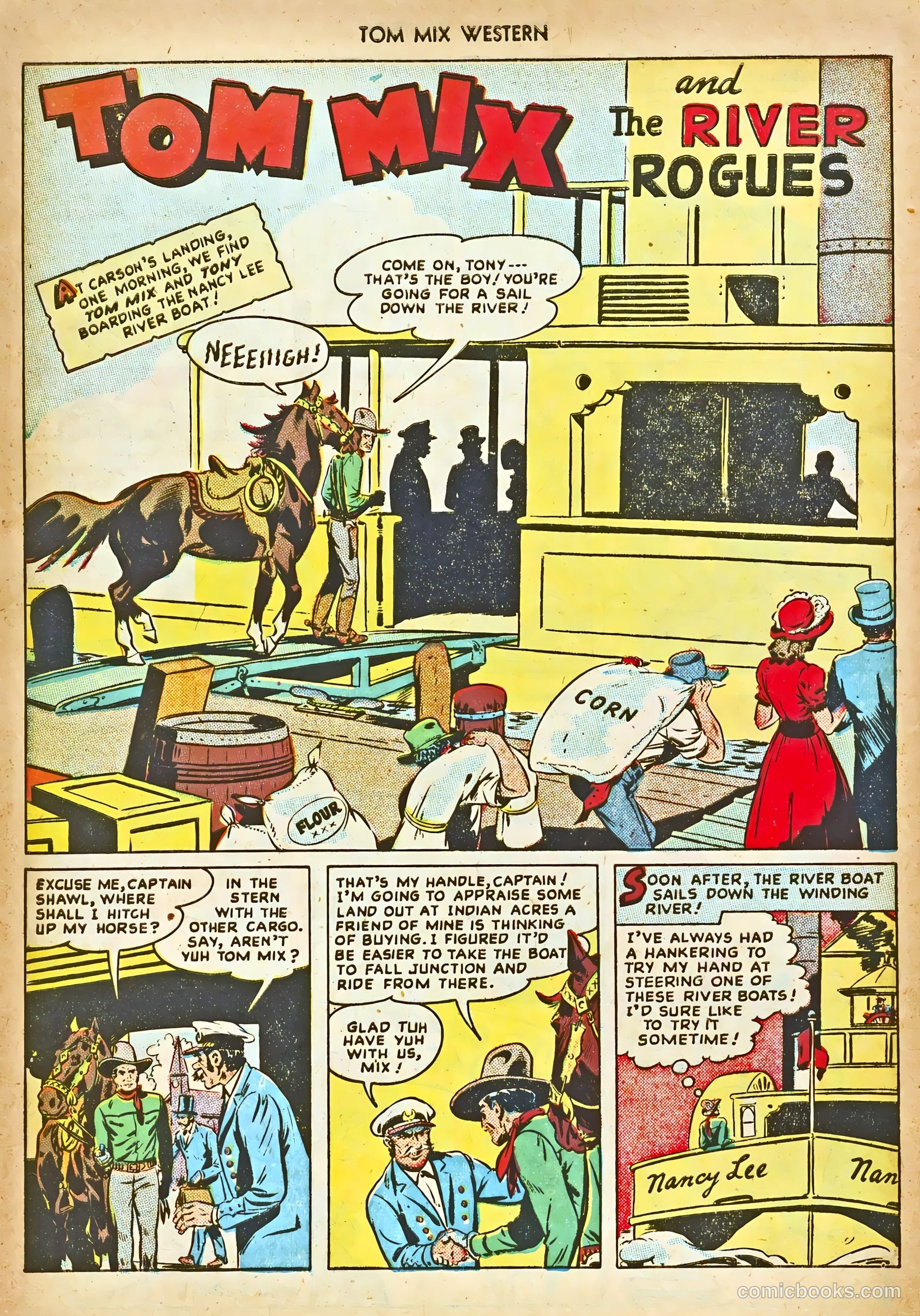 Tom Mix Western #17 — page 32 of 52