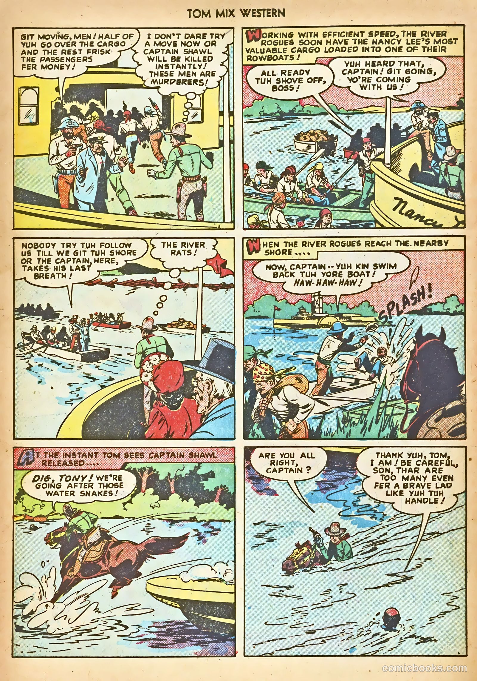 Tom Mix Western #17 — page 34 of 52
