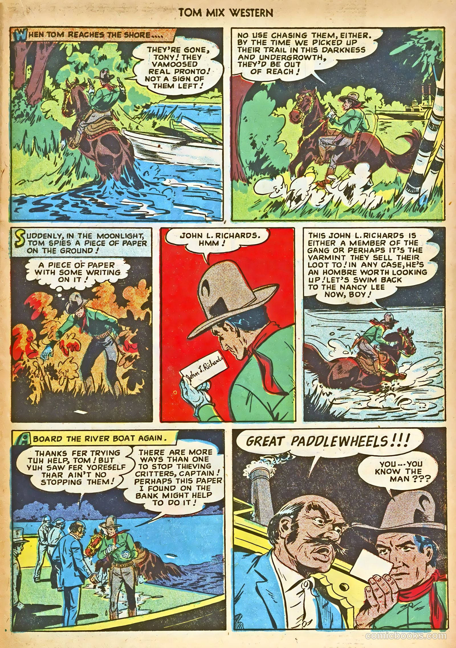 Tom Mix Western #17 — page 35 of 52