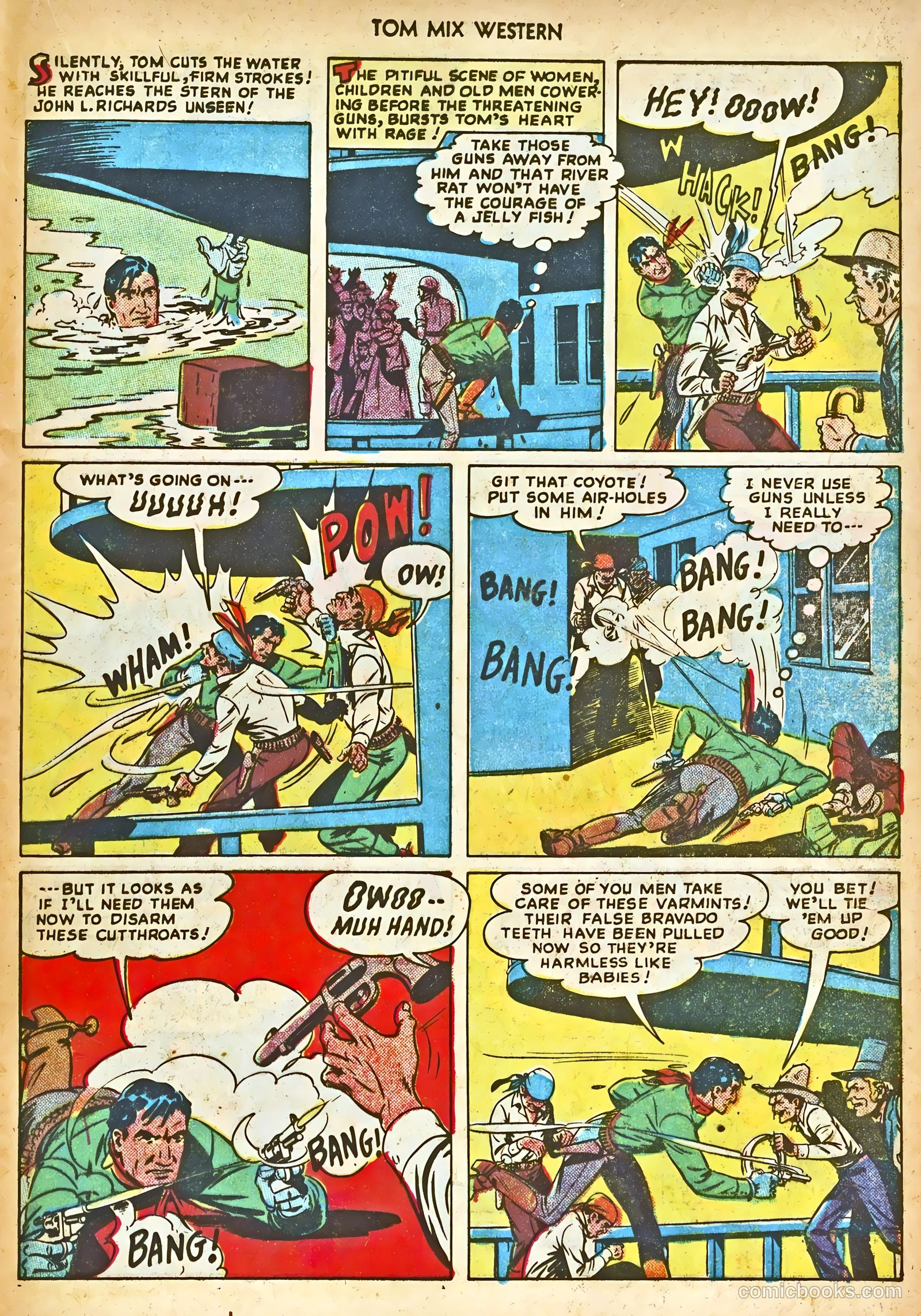 Tom Mix Western #17 — page 37 of 52