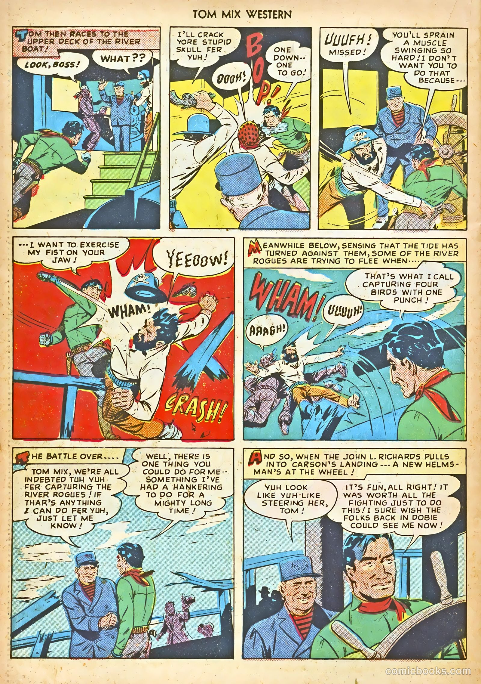 Tom Mix Western #17 — page 38 of 52