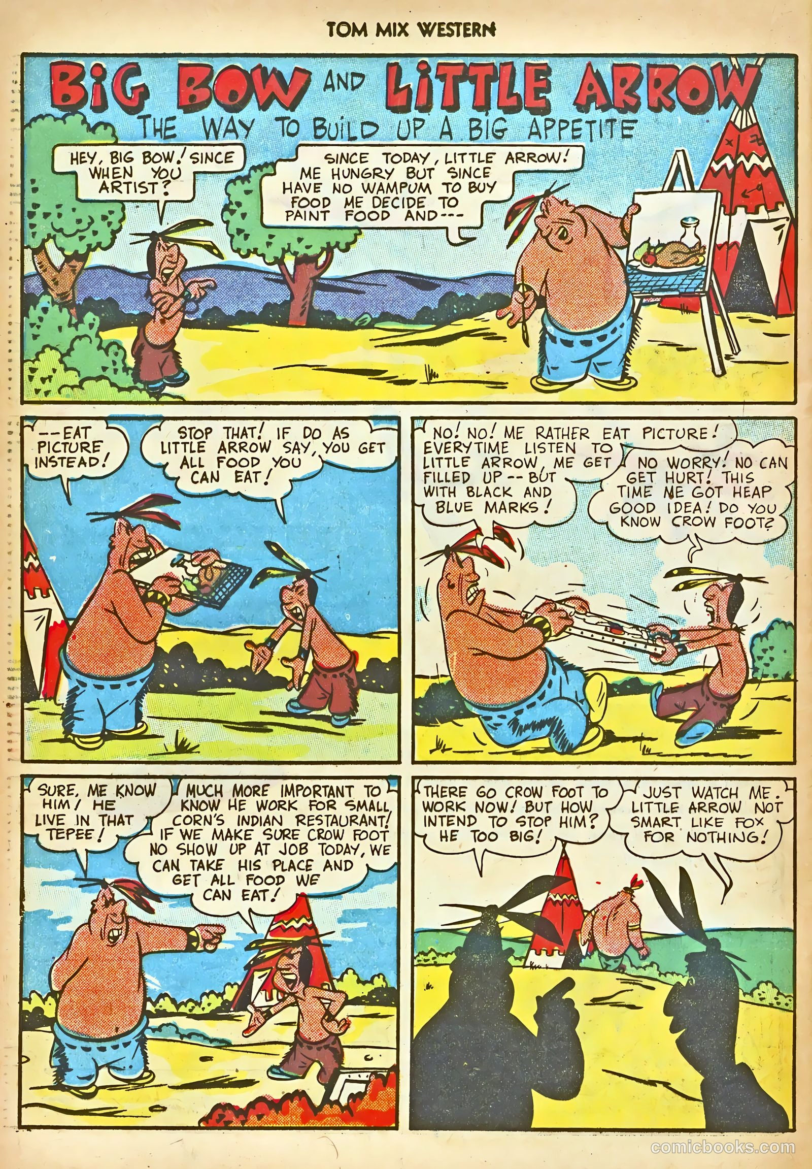 Tom Mix Western #17 — page 40 of 52
