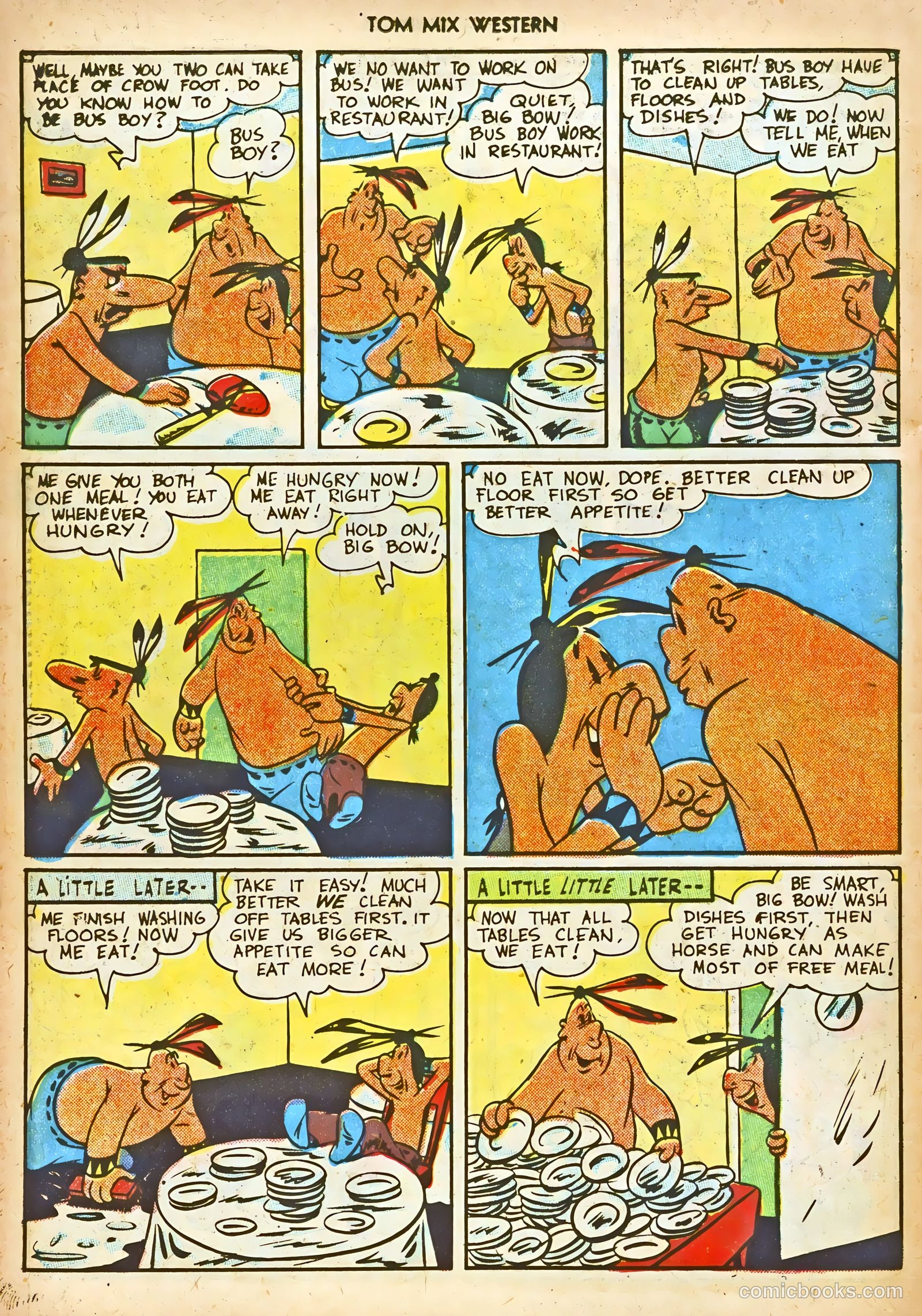 Tom Mix Western #17 — page 42 of 52