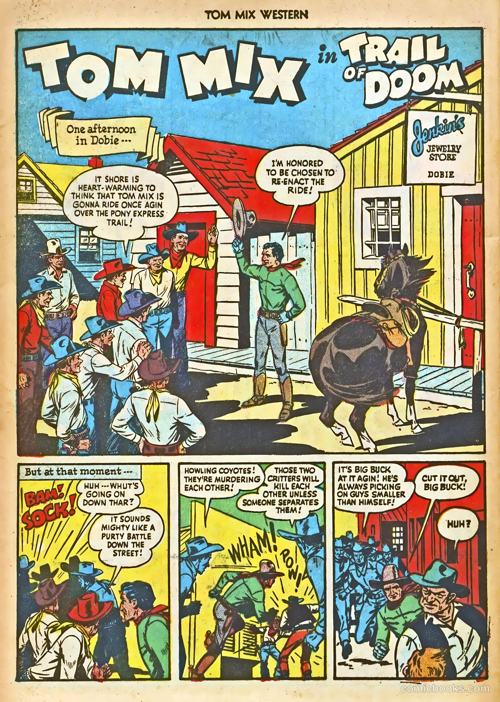 Tom Mix Western #17 — page 44 of 52