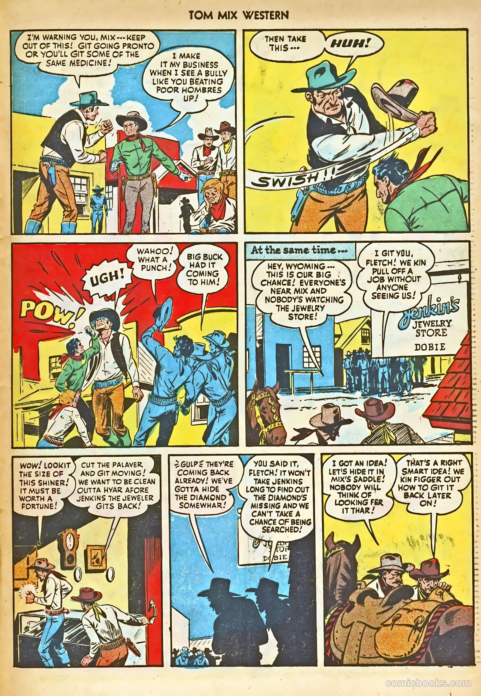 Tom Mix Western #17 — page 45 of 52