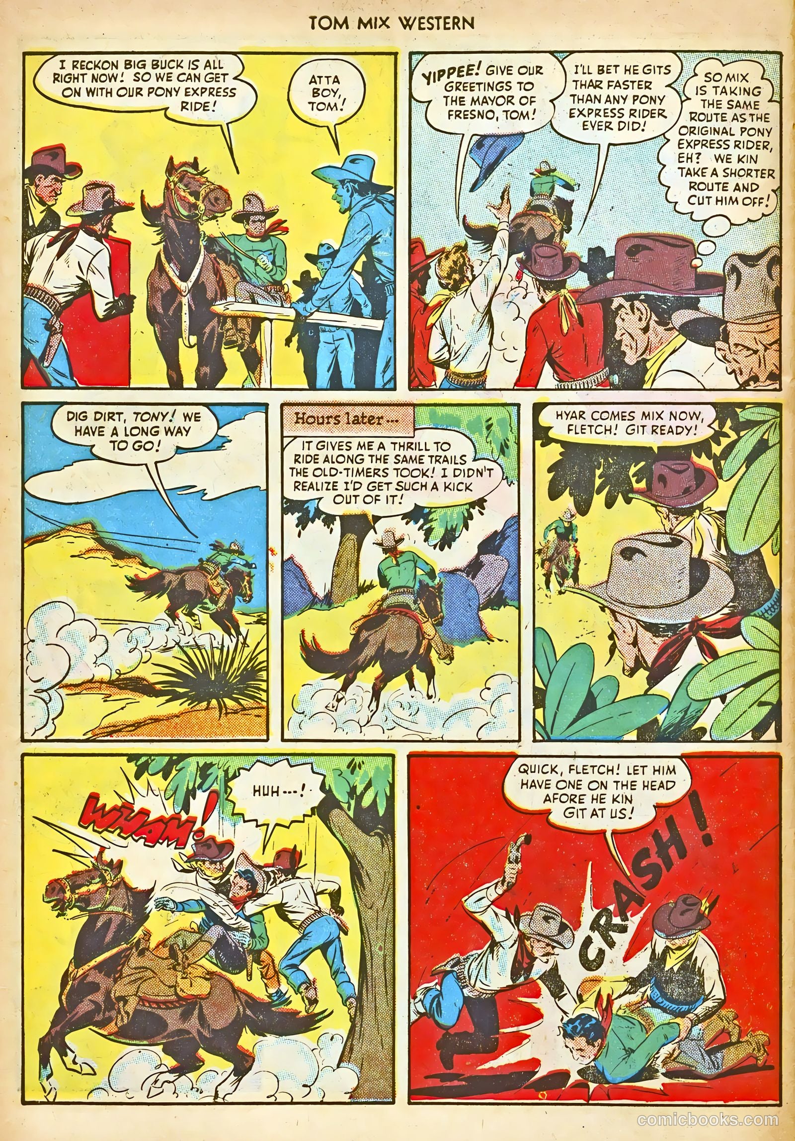 Tom Mix Western #17 — page 46 of 52