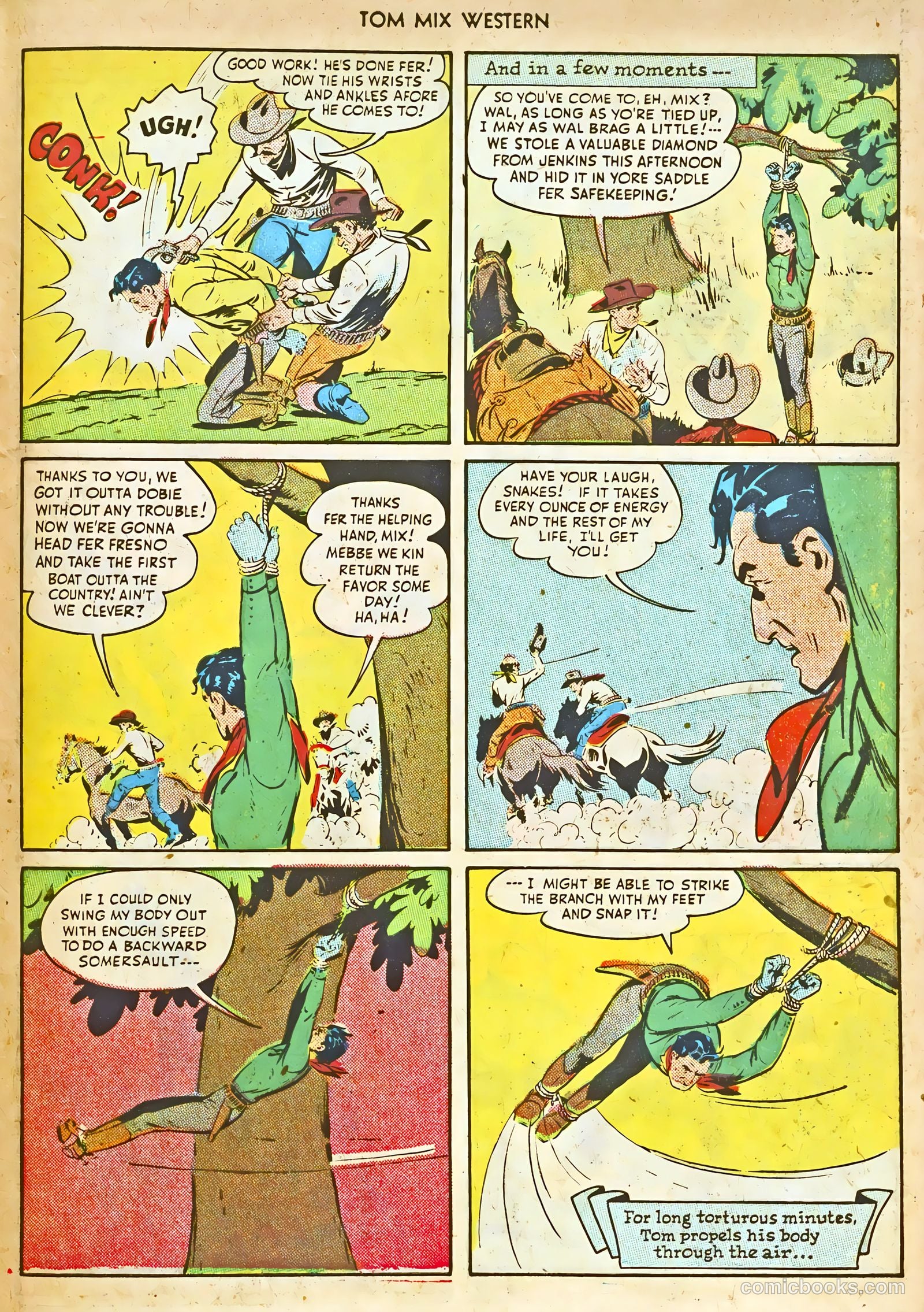 Tom Mix Western #17 — page 47 of 52