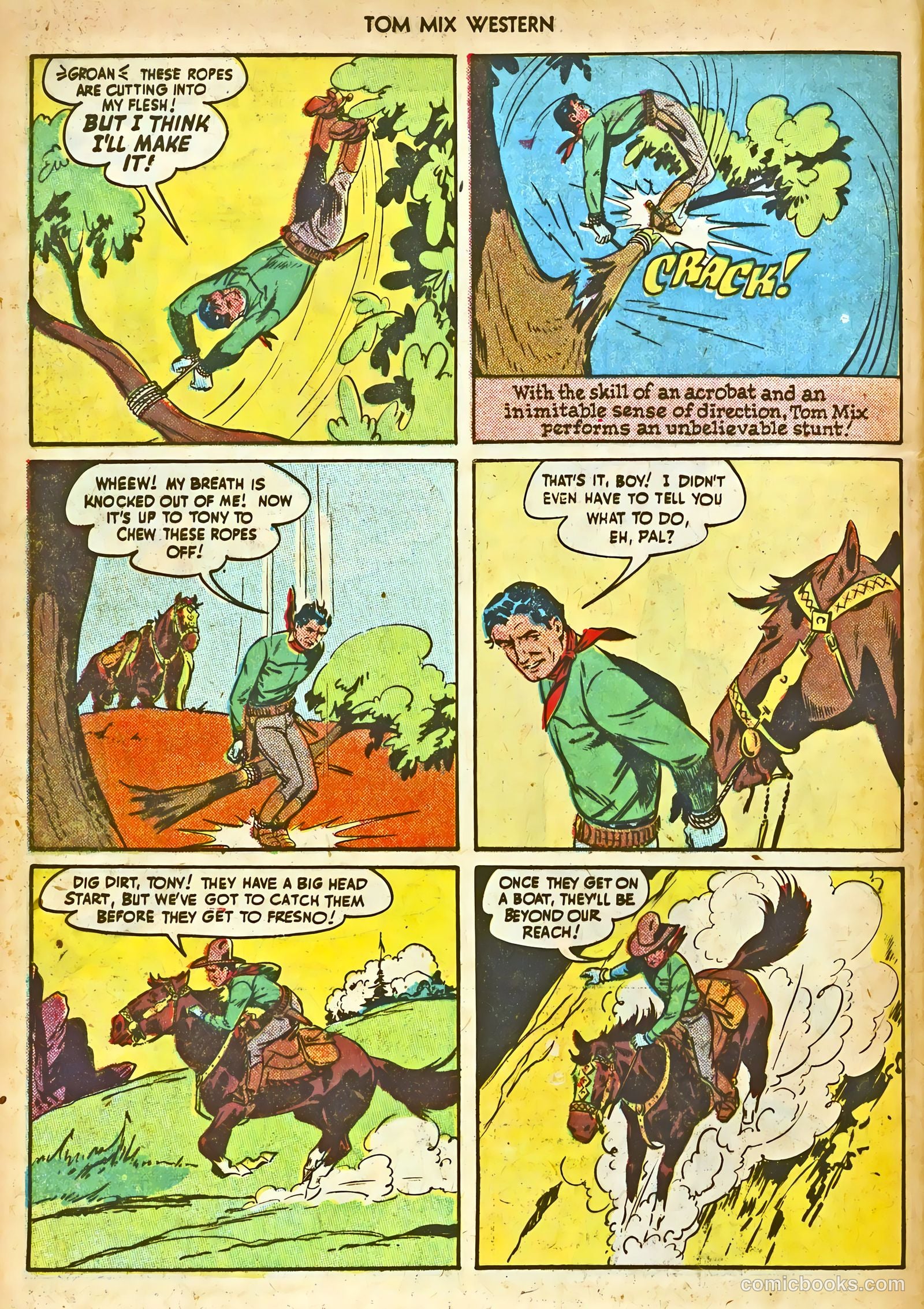 Tom Mix Western #17 — page 48 of 52