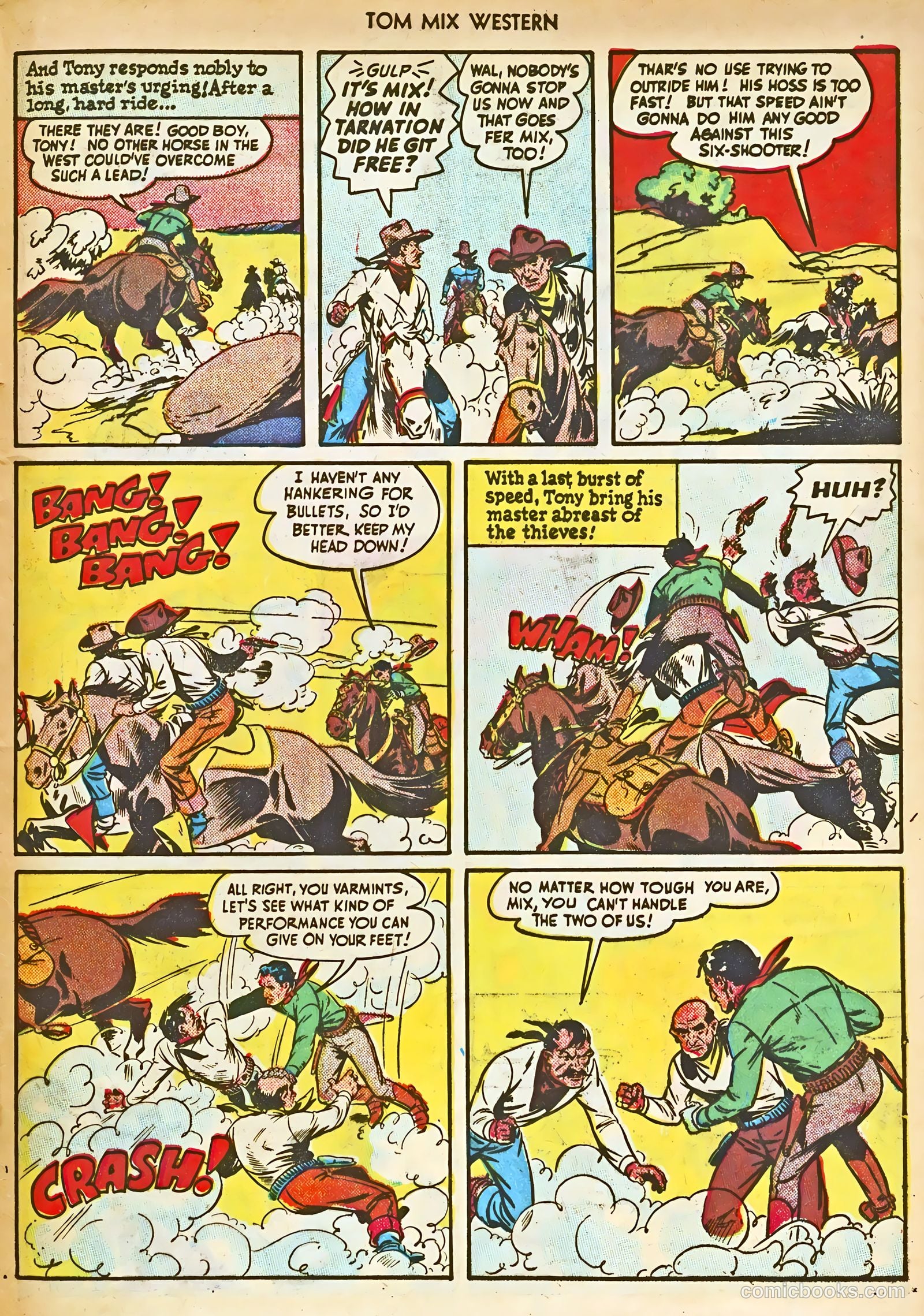 Tom Mix Western #17 — page 49 of 52