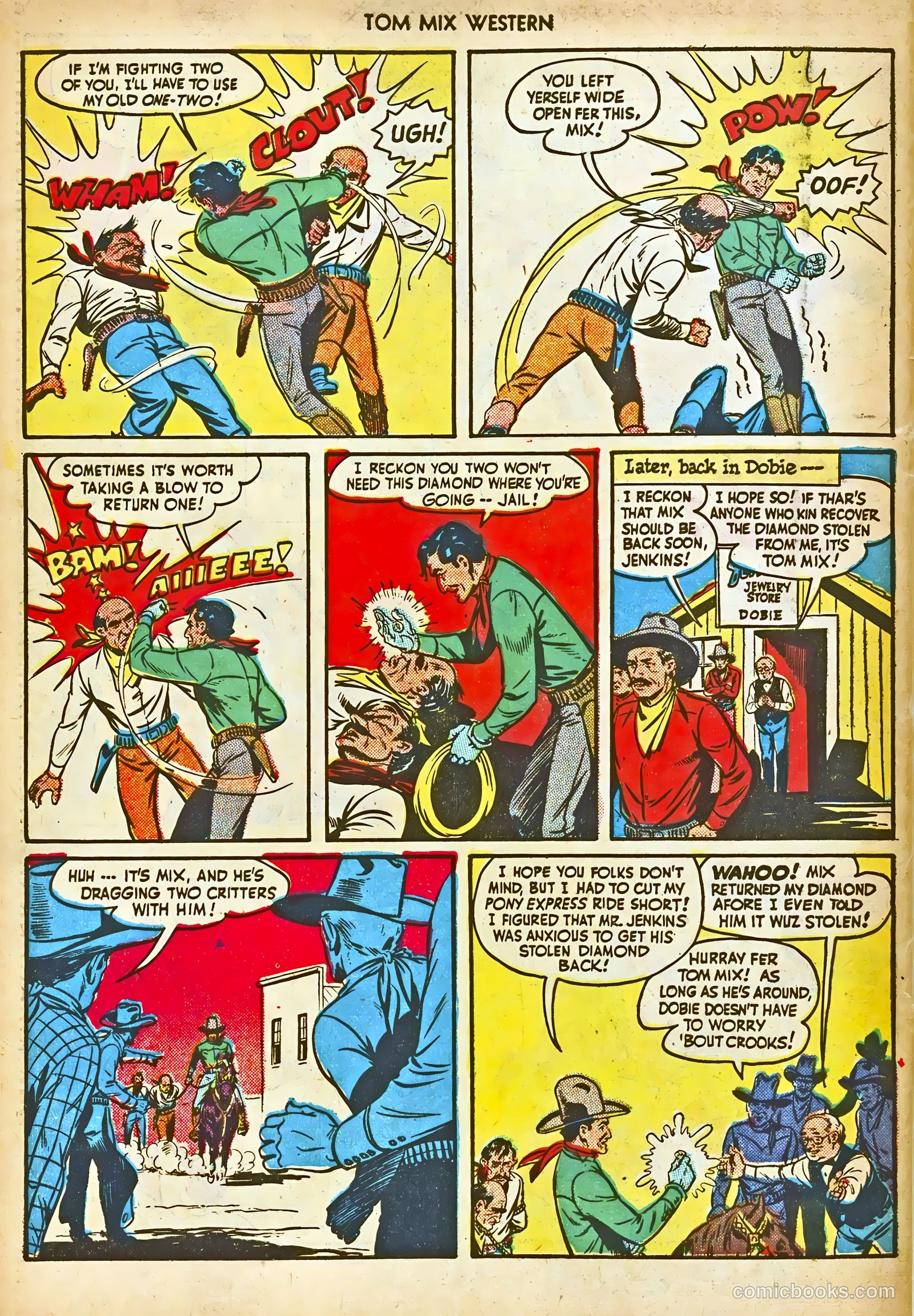 Tom Mix Western #17 — page 50 of 52