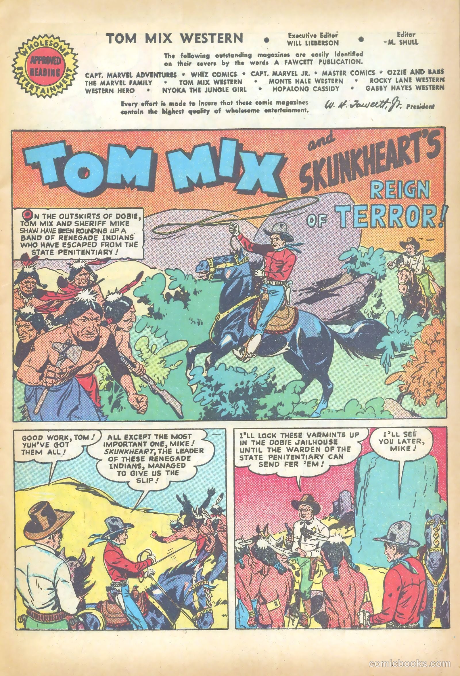 Tom Mix Western #18 — page 3 of 36
