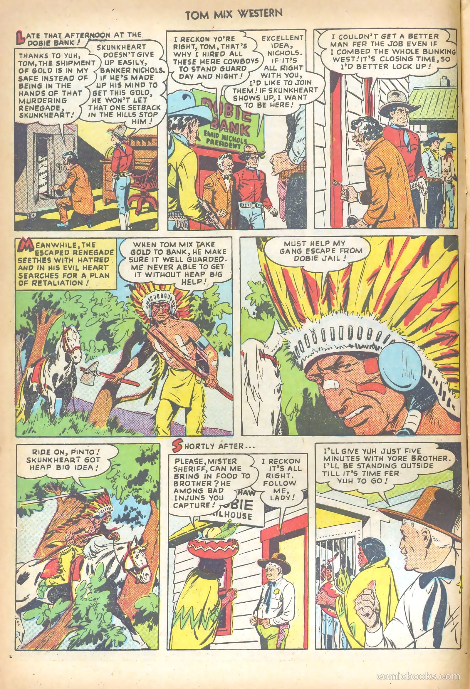Tom Mix Western #18 — page 6 of 36