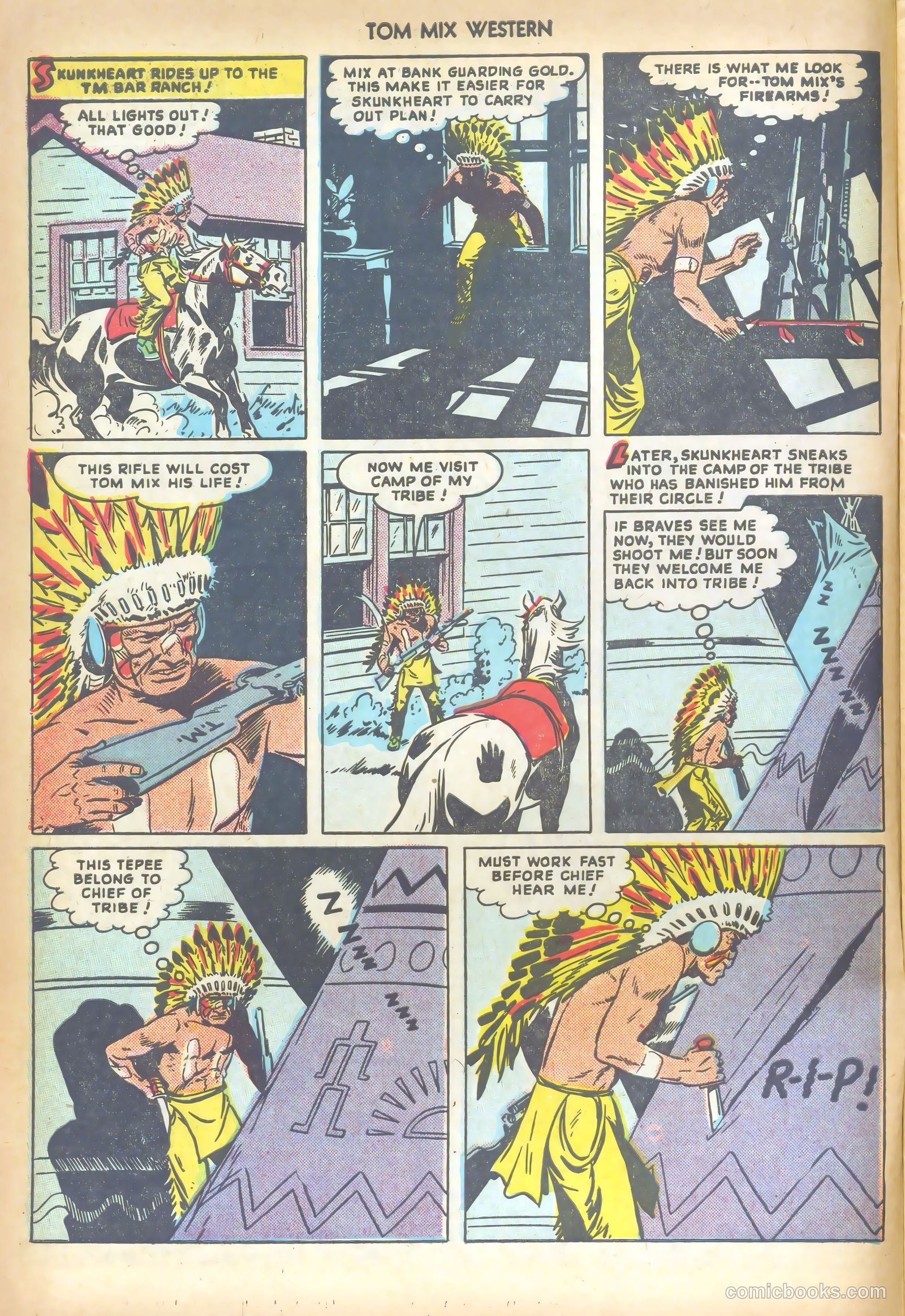 Tom Mix Western #18 — page 10 of 36