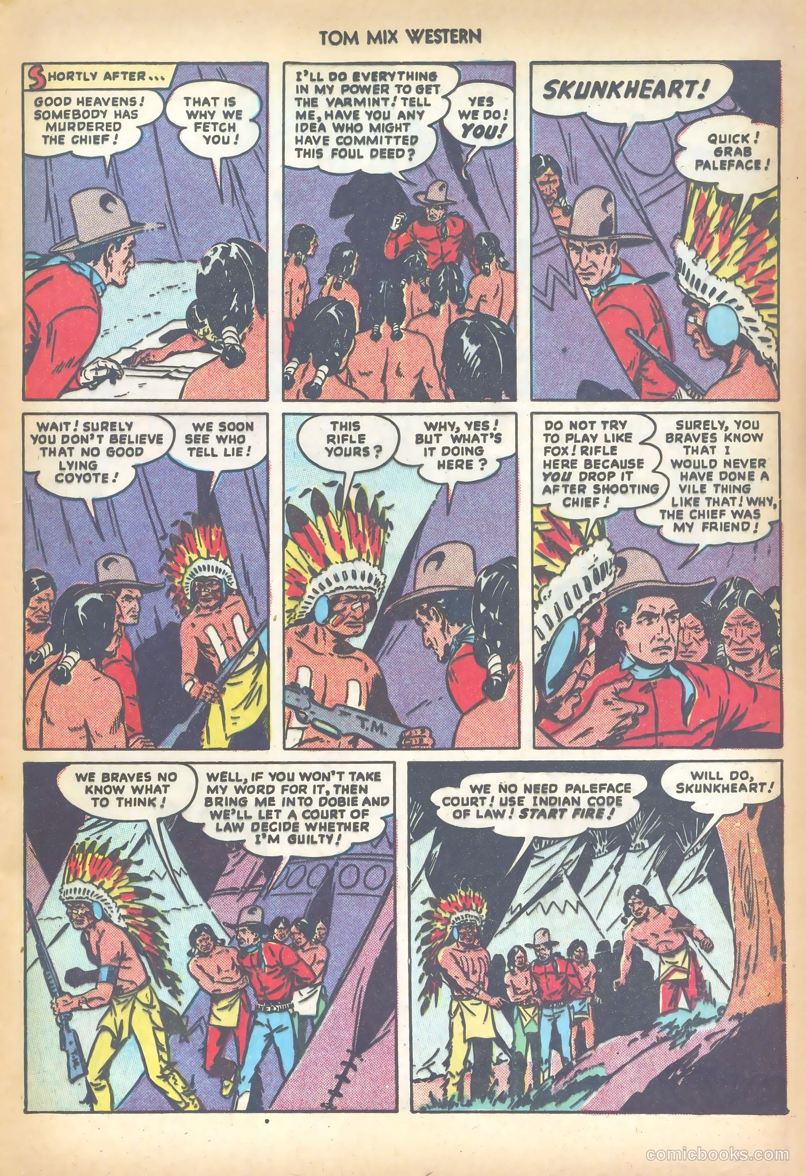 Tom Mix Western #18 — page 13 of 36
