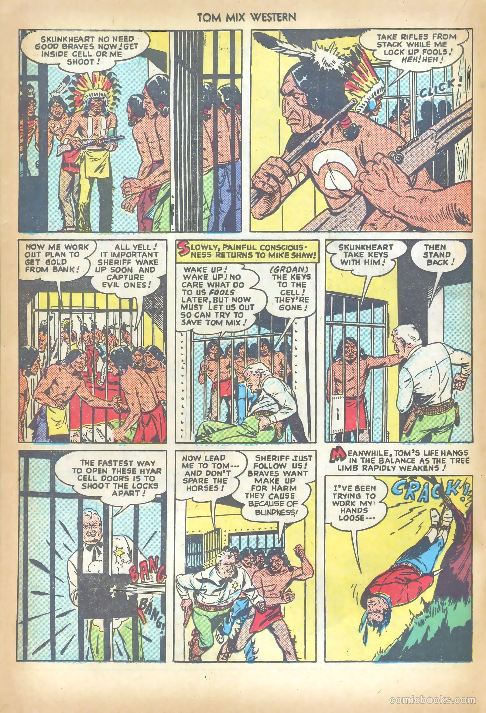 Tom Mix Western #18 — page 18 of 36