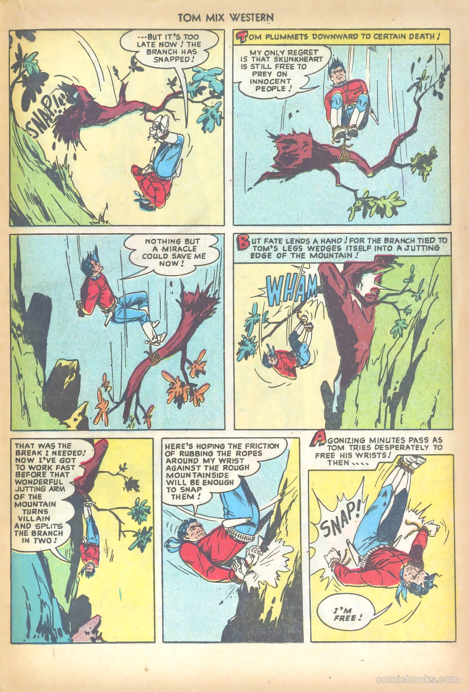 Tom Mix Western #18 — page 19 of 36