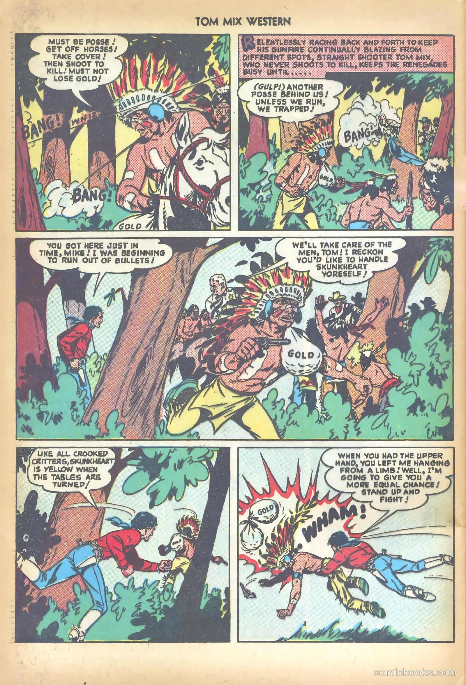 Tom Mix Western #18 — page 24 of 36