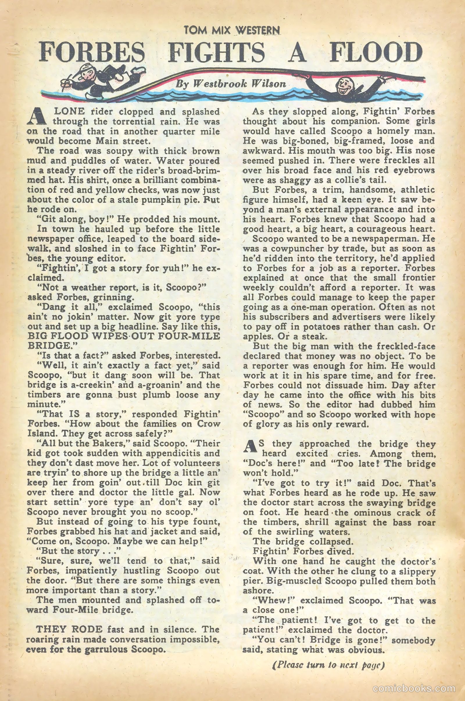 Tom Mix Western #18 — page 26 of 36