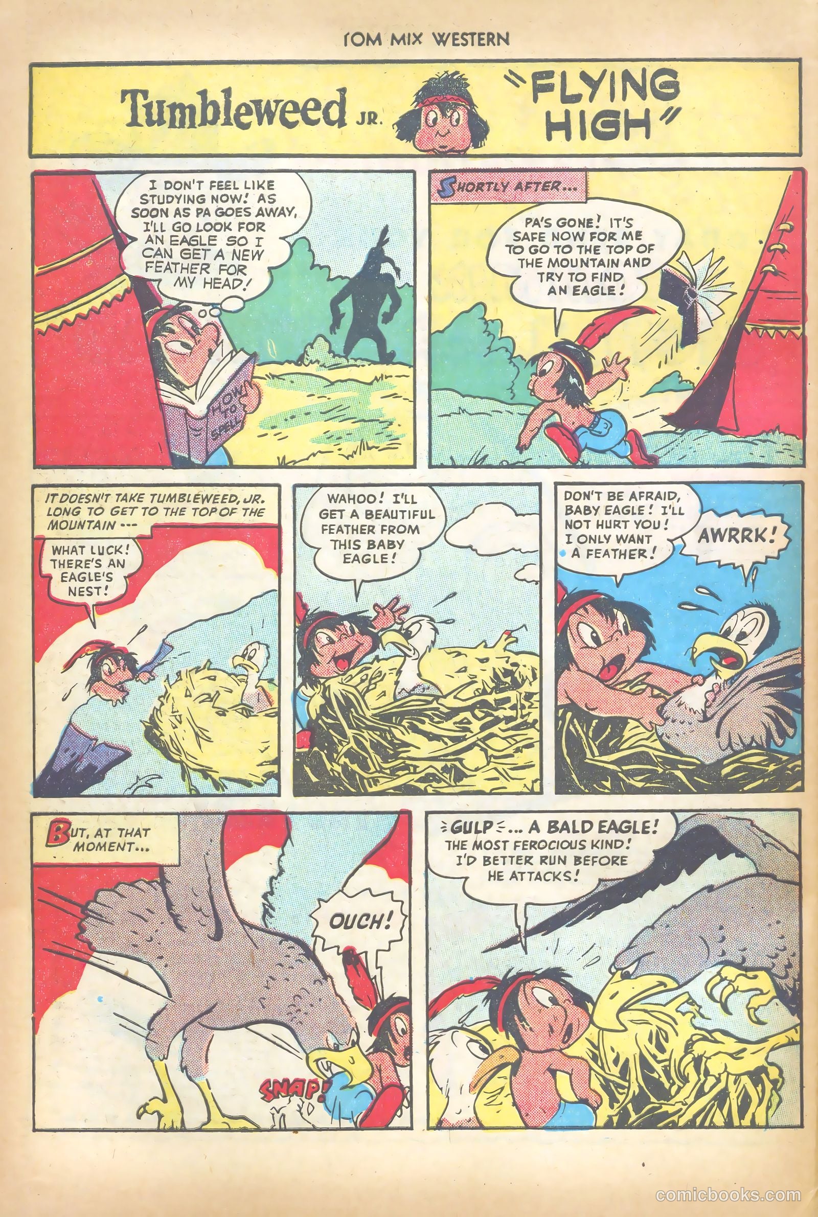Tom Mix Western #18 — page 30 of 36