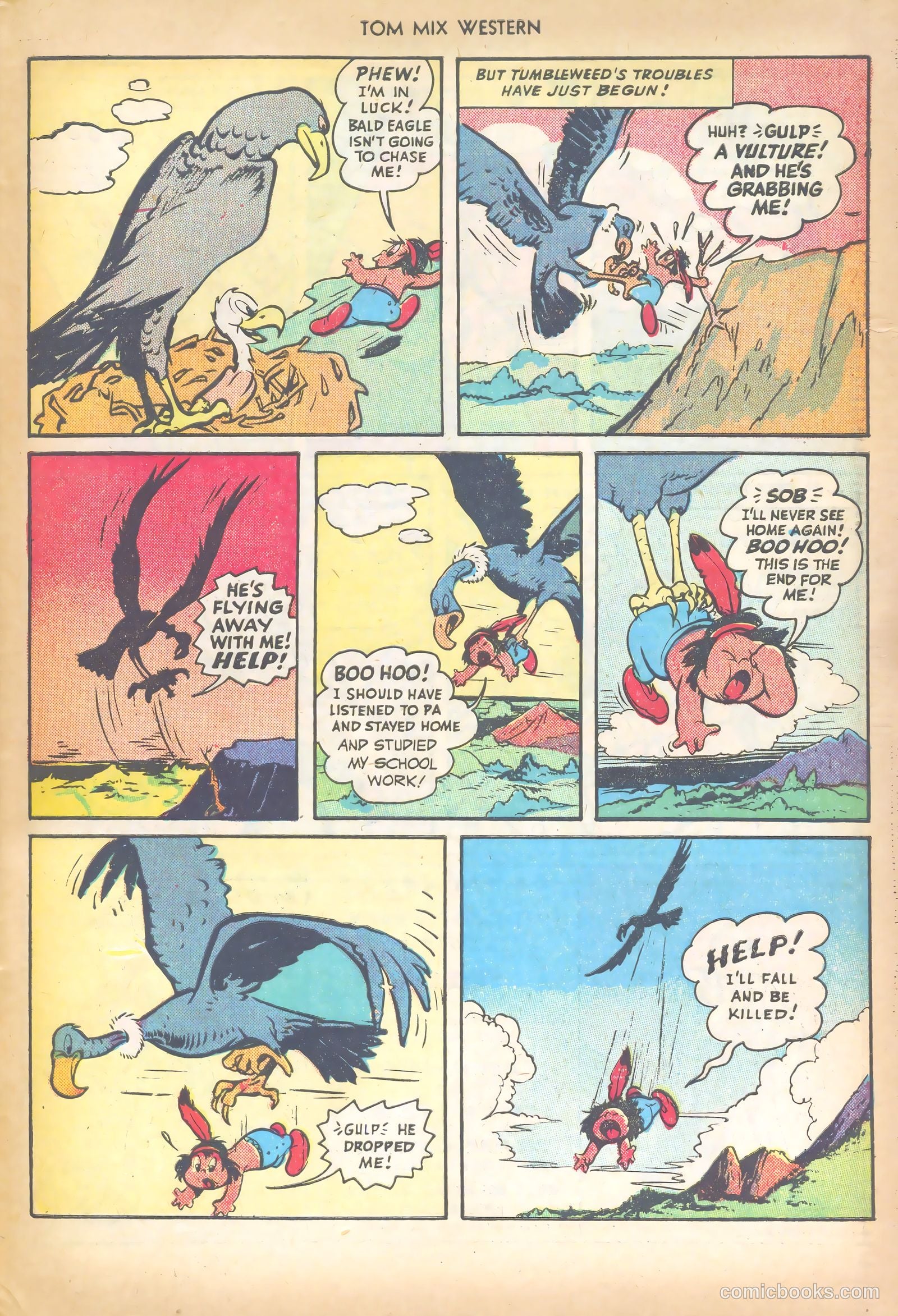 Tom Mix Western #18 — page 31 of 36