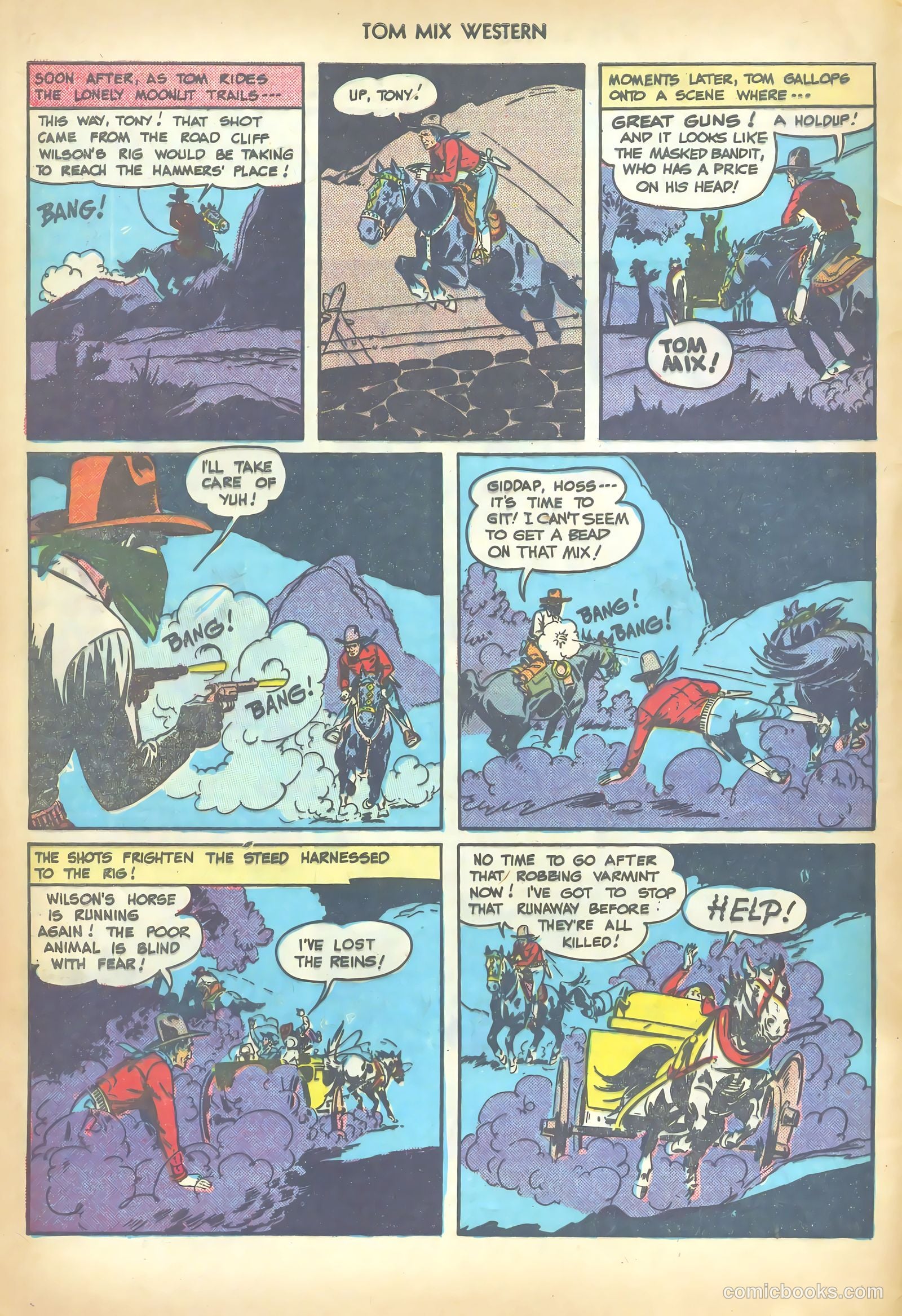 Tom Mix Western #19 — page 4 of 52