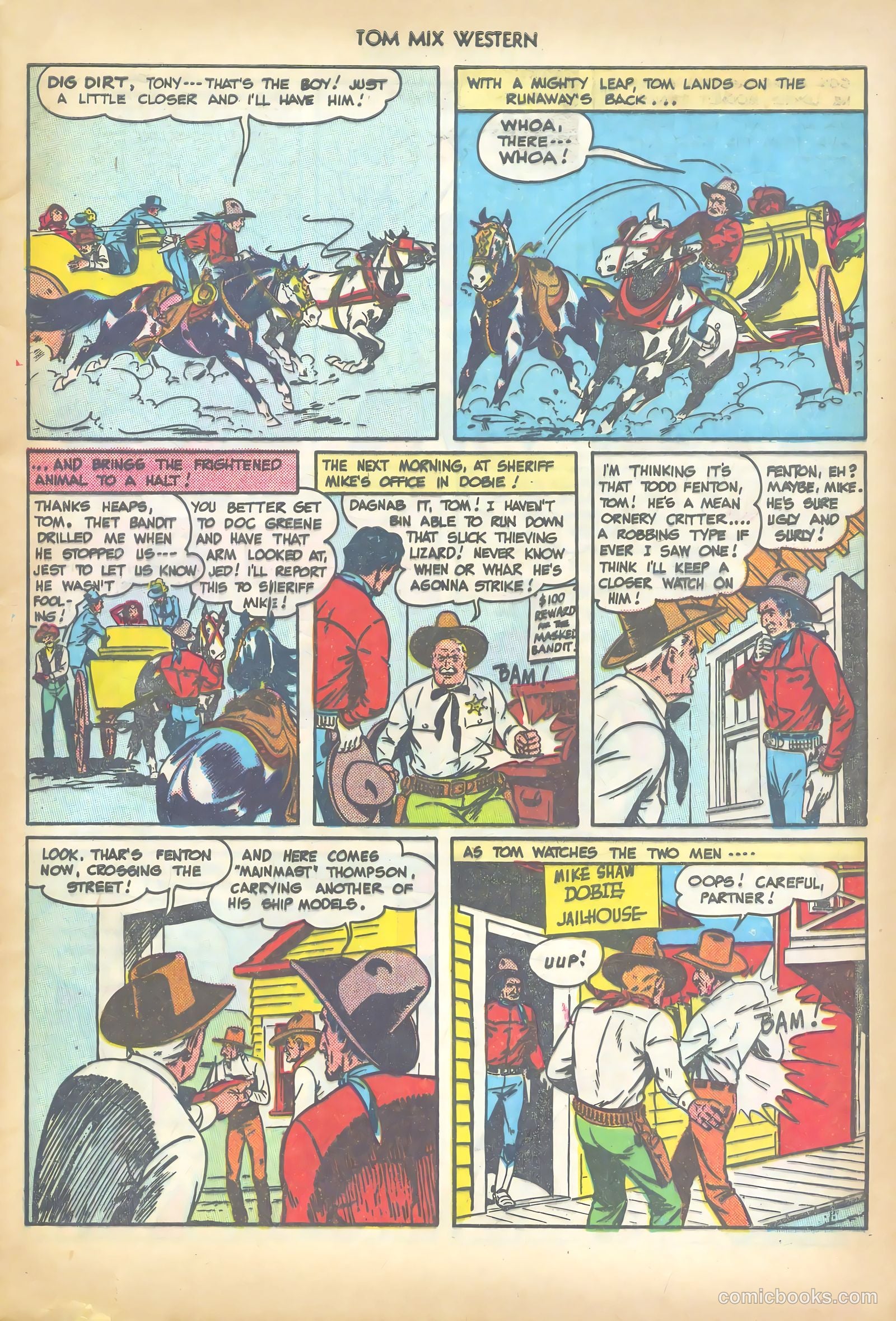 Tom Mix Western #19 — page 5 of 52