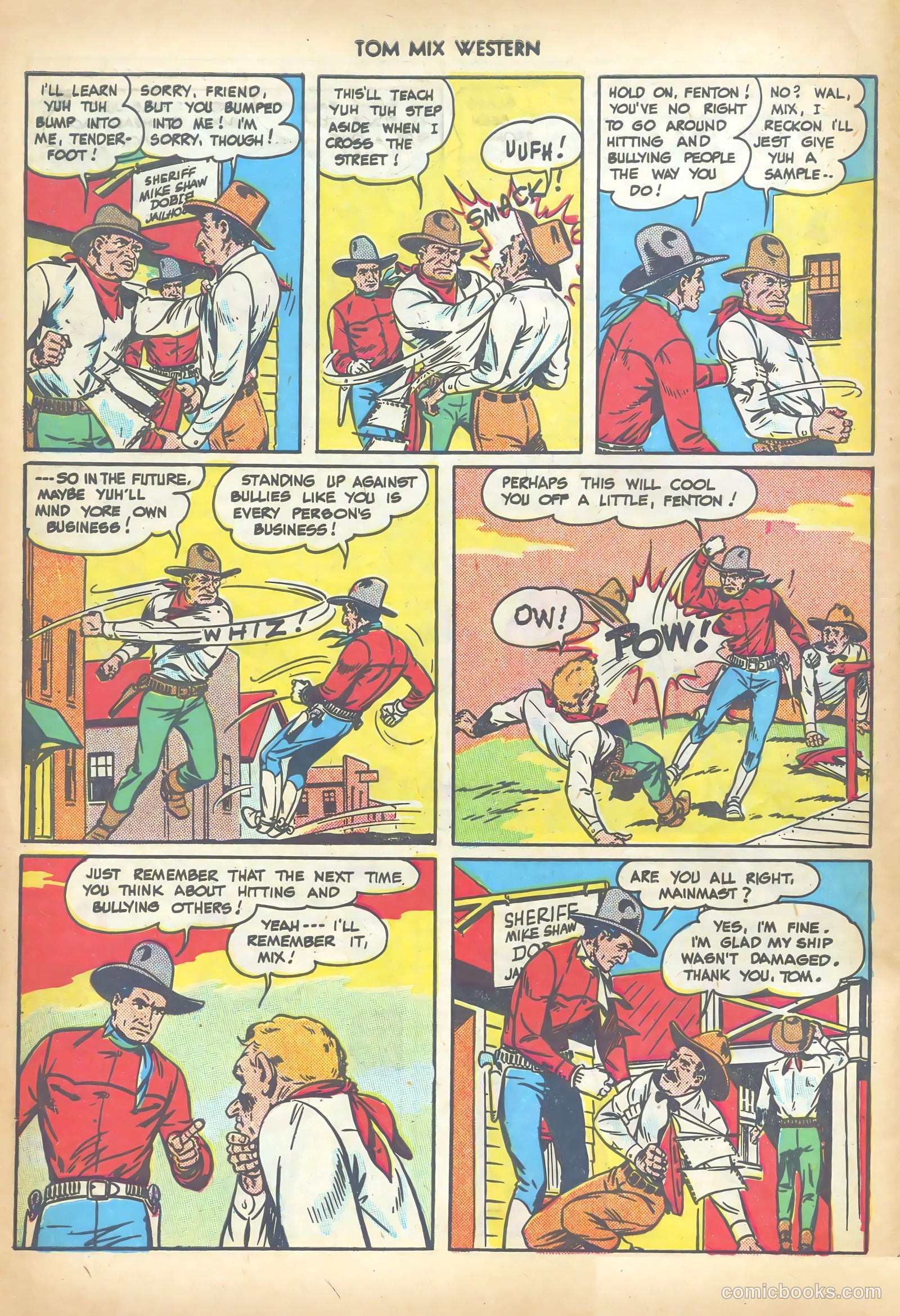 Tom Mix Western #19 — page 6 of 52