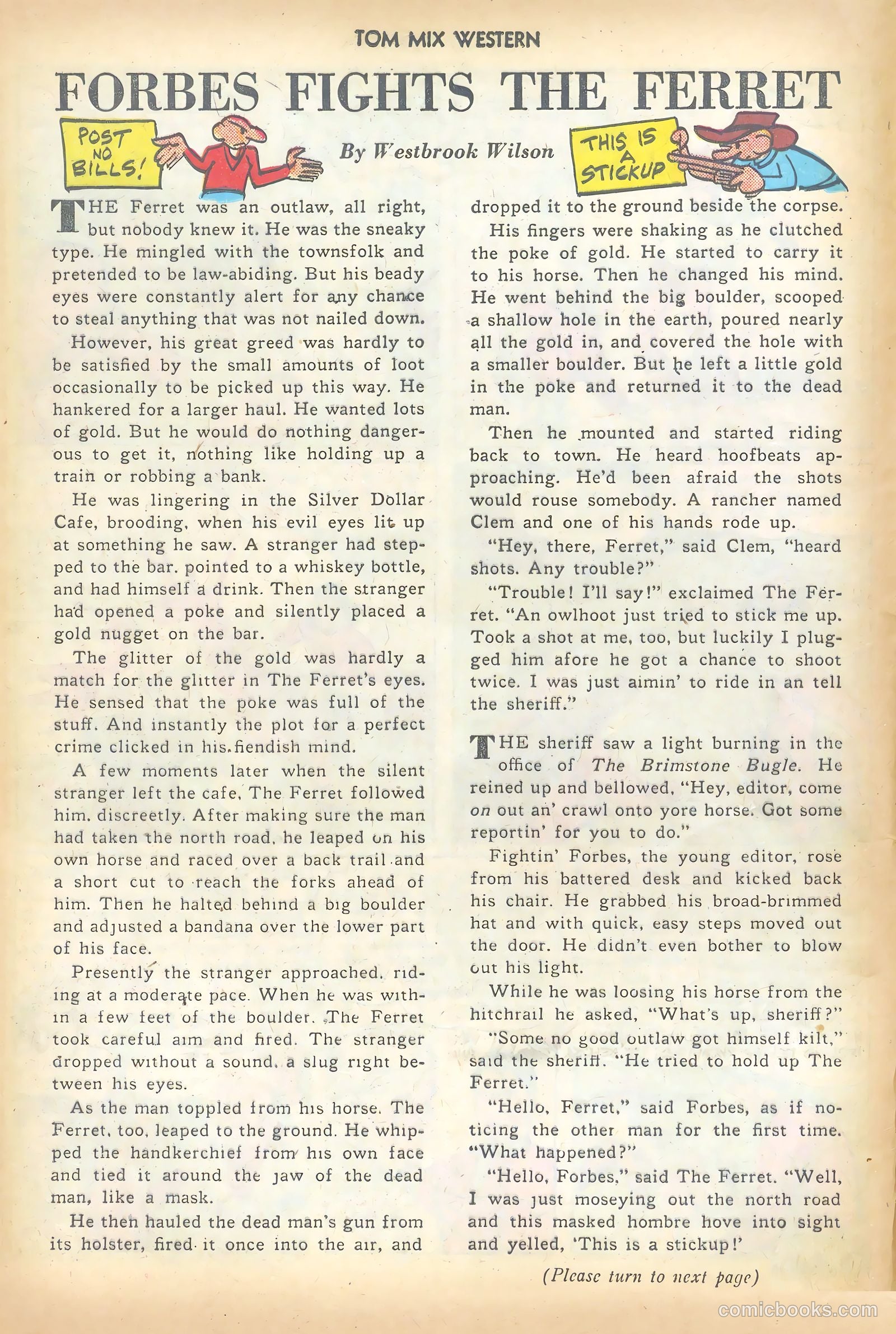Tom Mix Western #19 — page 12 of 52