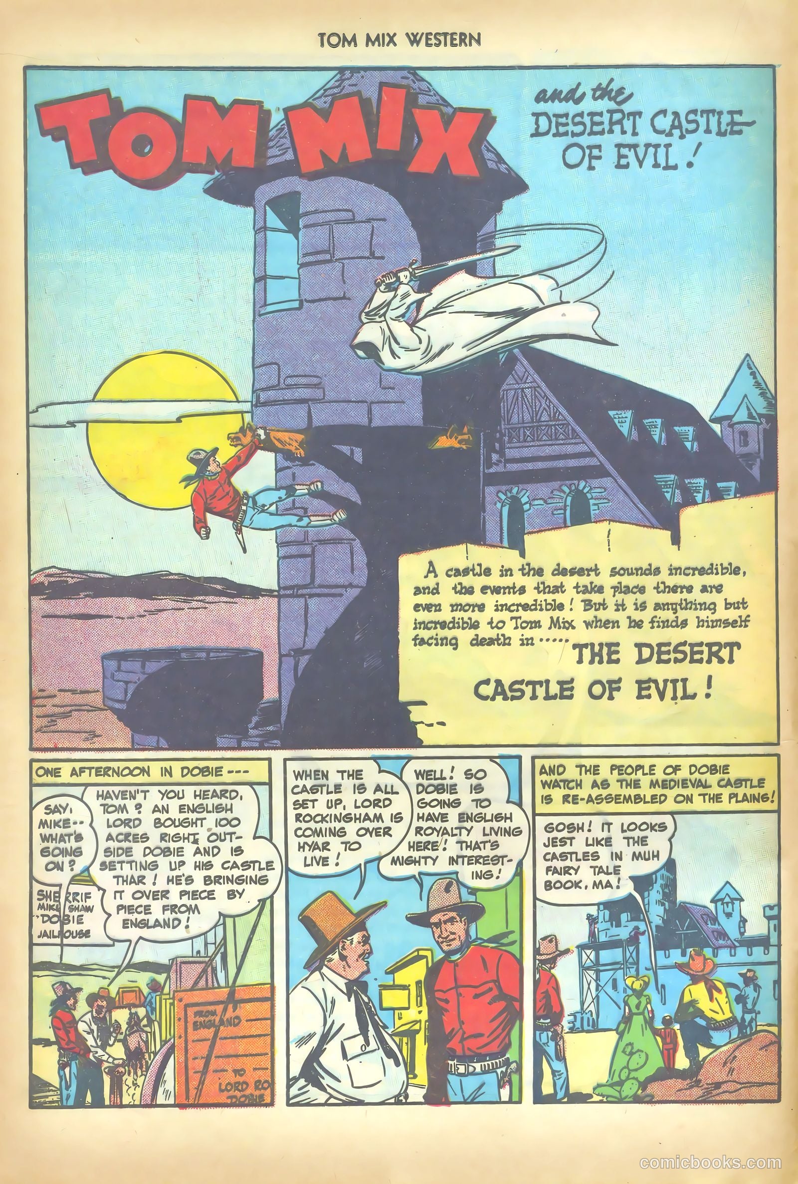 Tom Mix Western #19 — page 16 of 52