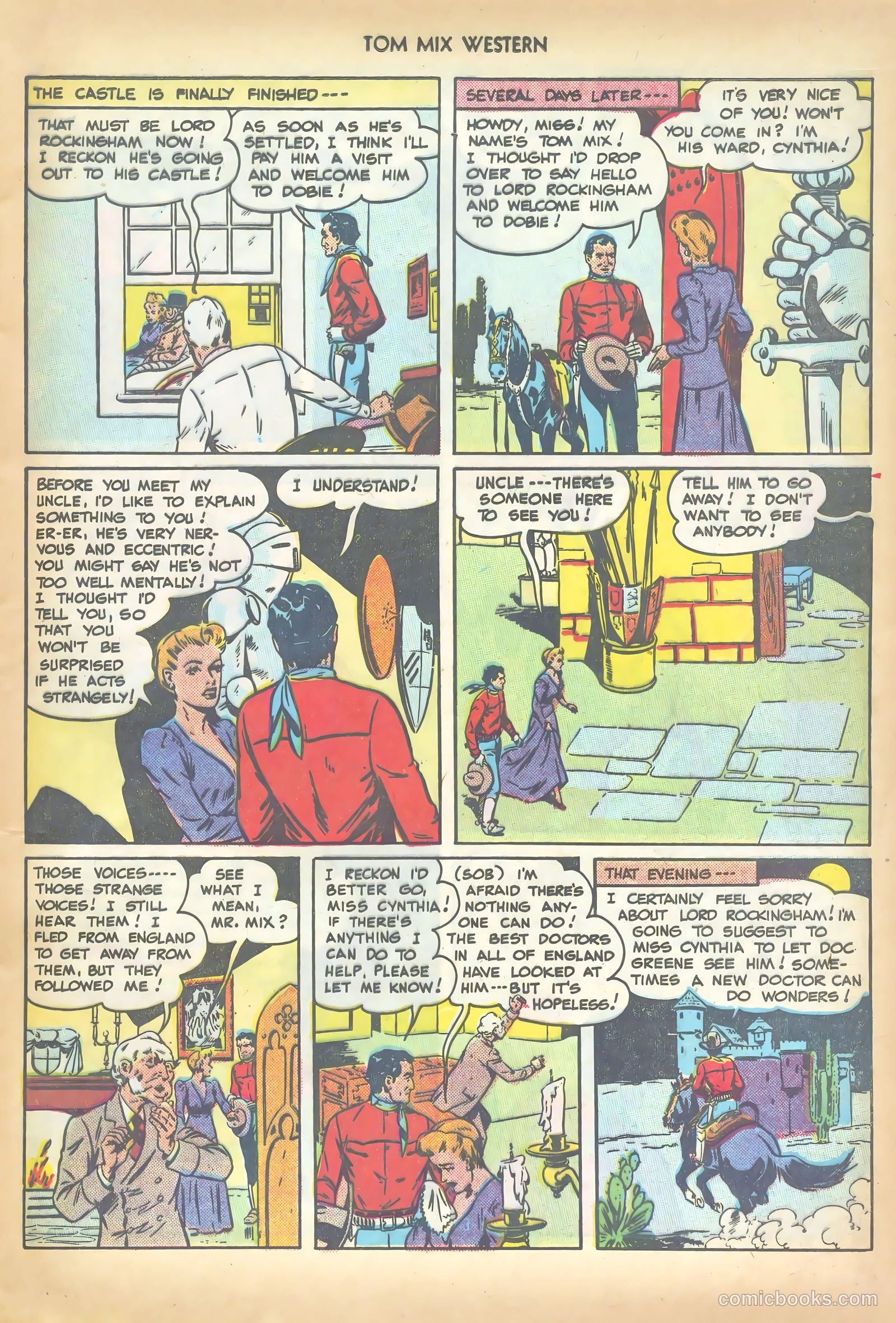 Tom Mix Western #19 — page 17 of 52