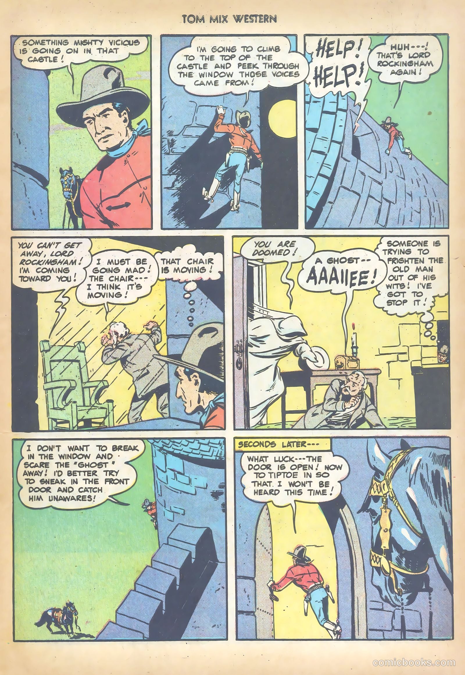Tom Mix Western #19 — page 19 of 52