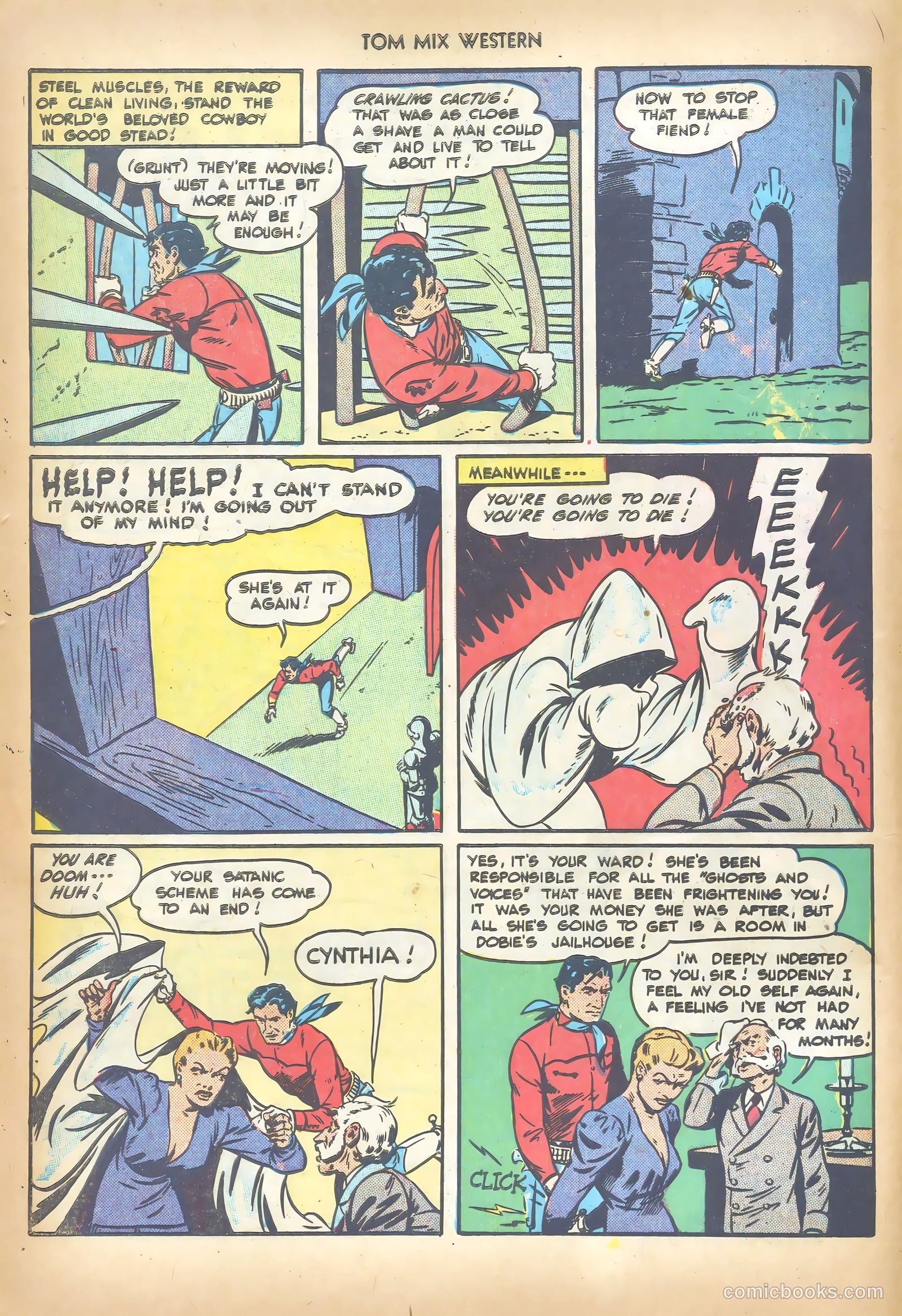 Tom Mix Western #19 — page 22 of 52