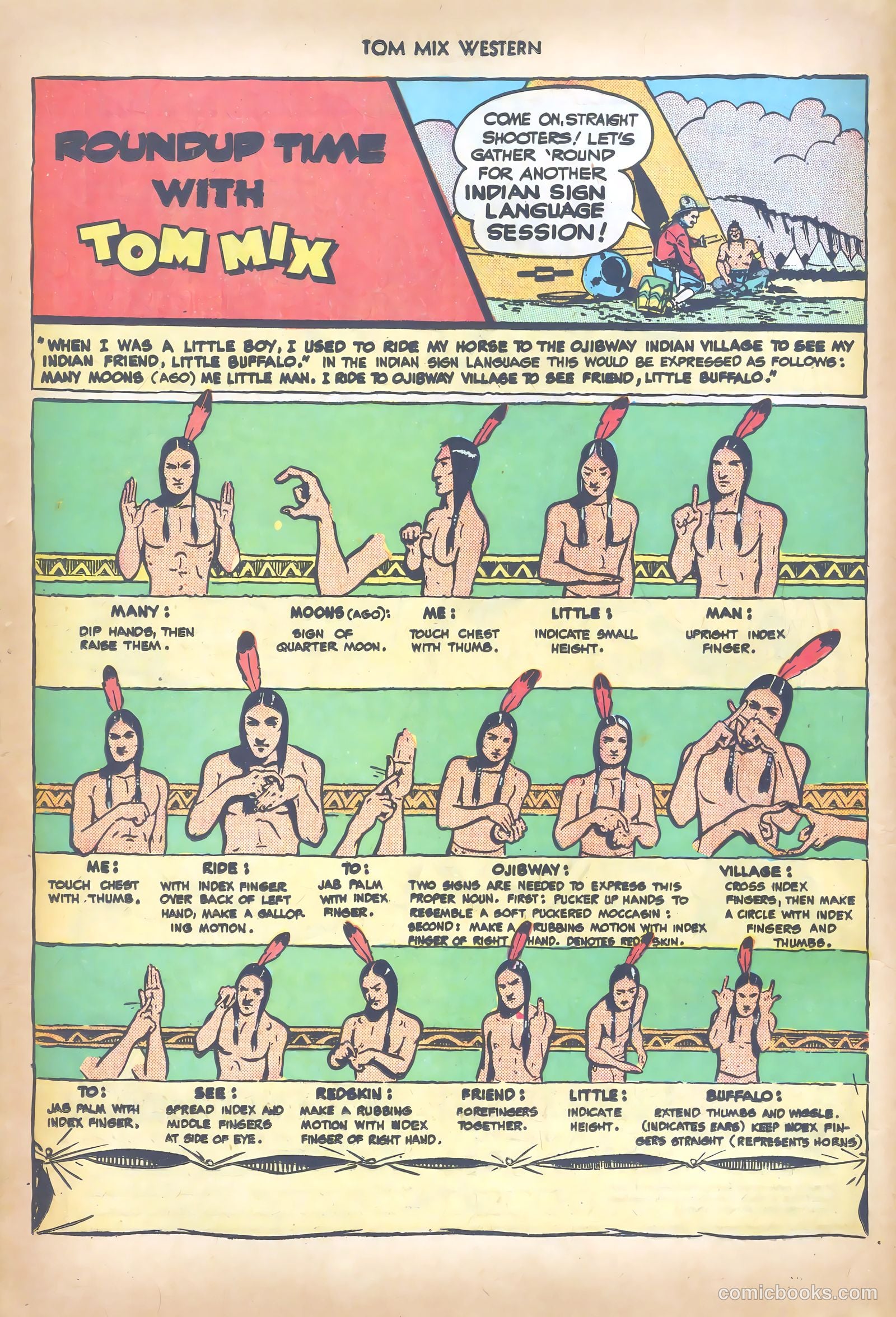 Tom Mix Western #19 — page 24 of 52