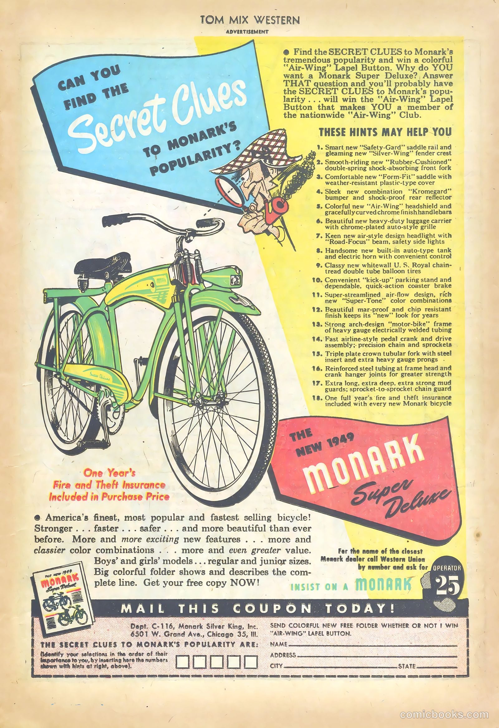 Tom Mix Western #19 — page 25 of 52