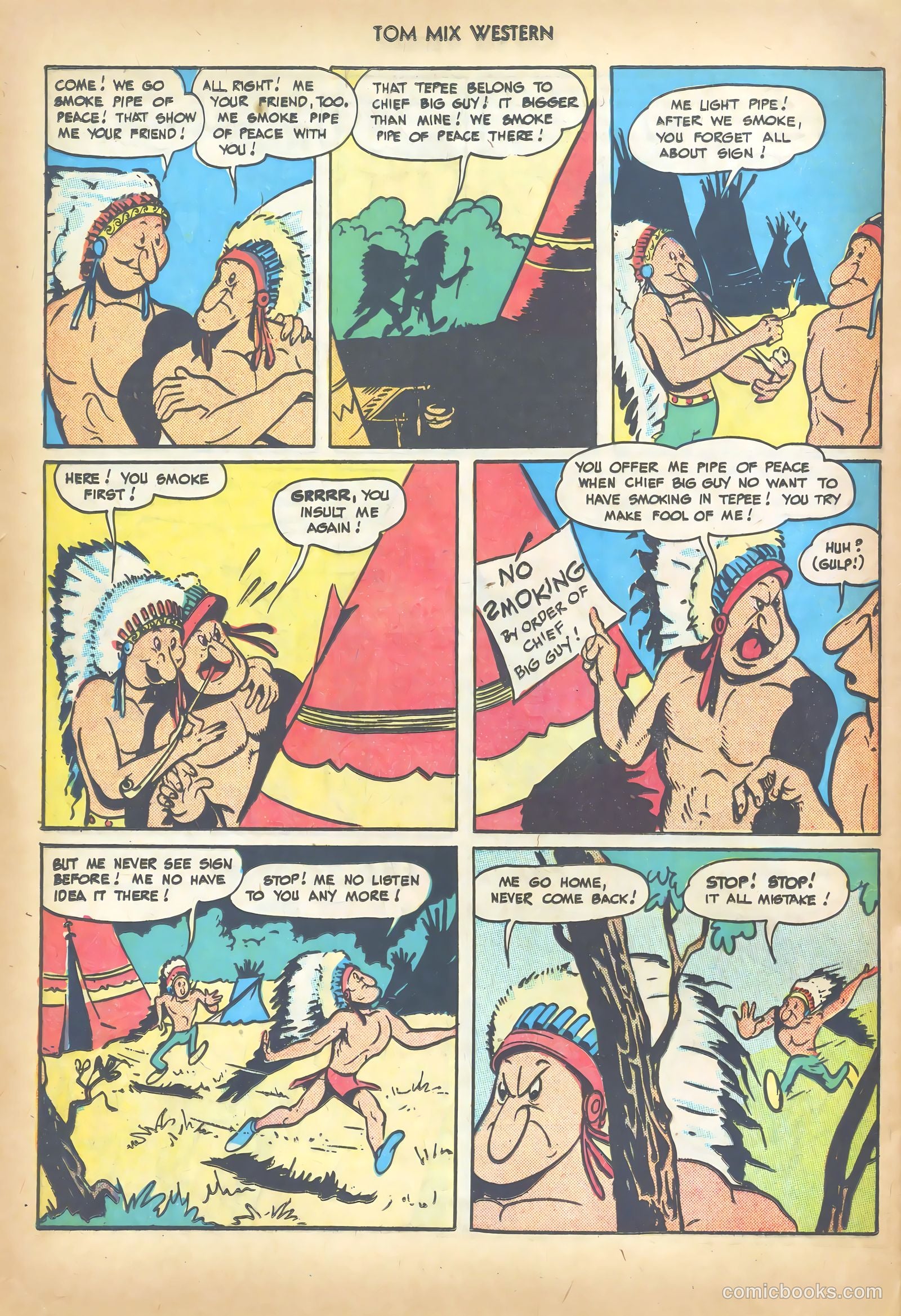 Tom Mix Western #19 — page 28 of 52
