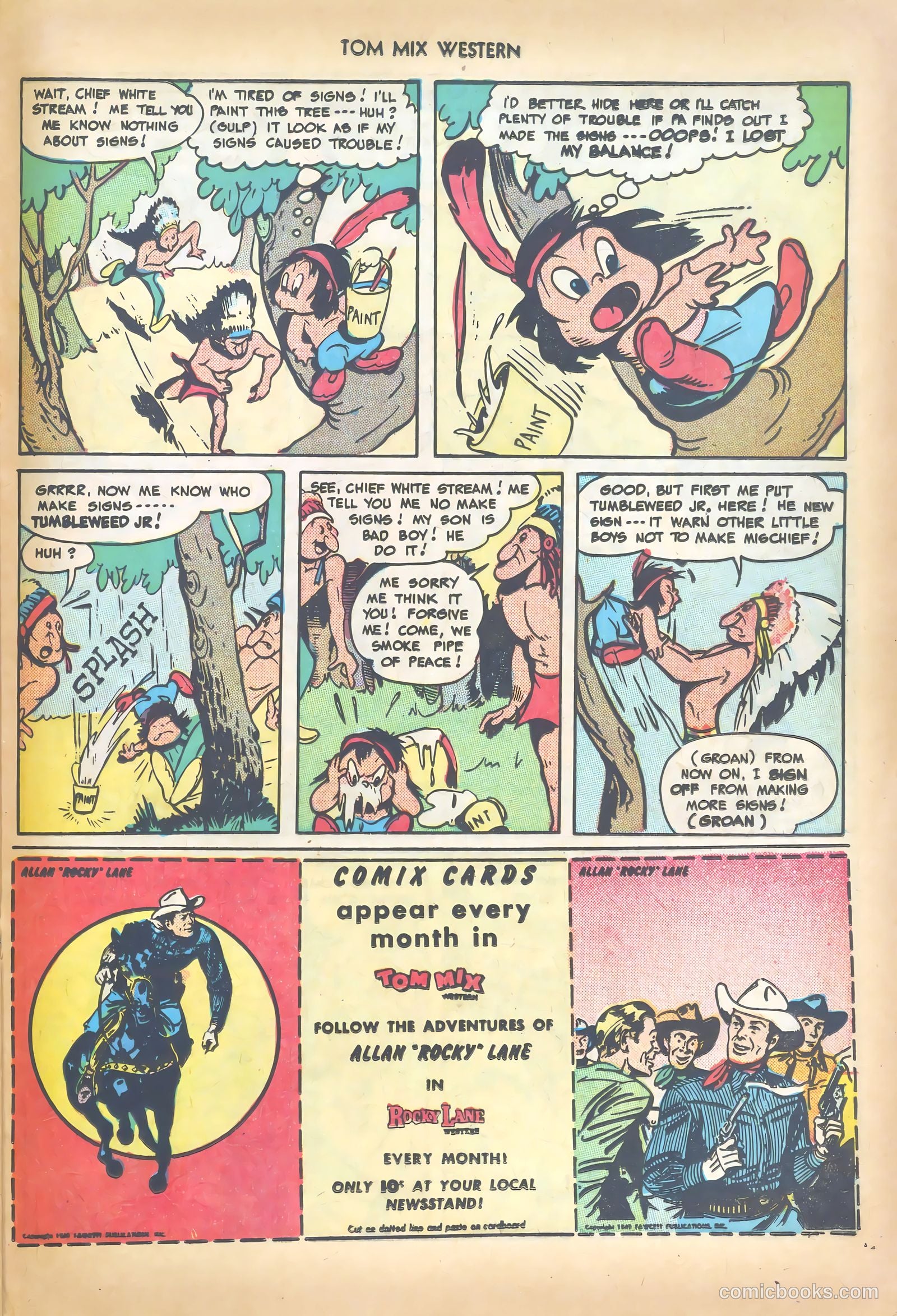 Tom Mix Western #19 — page 29 of 52