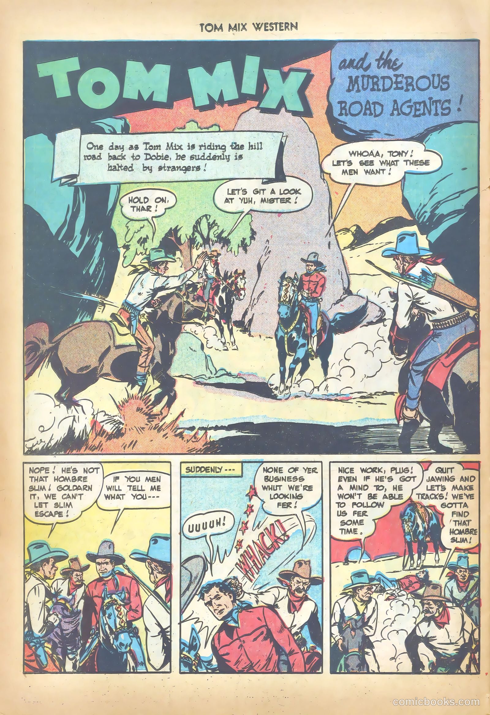 Tom Mix Western #19 — page 30 of 52