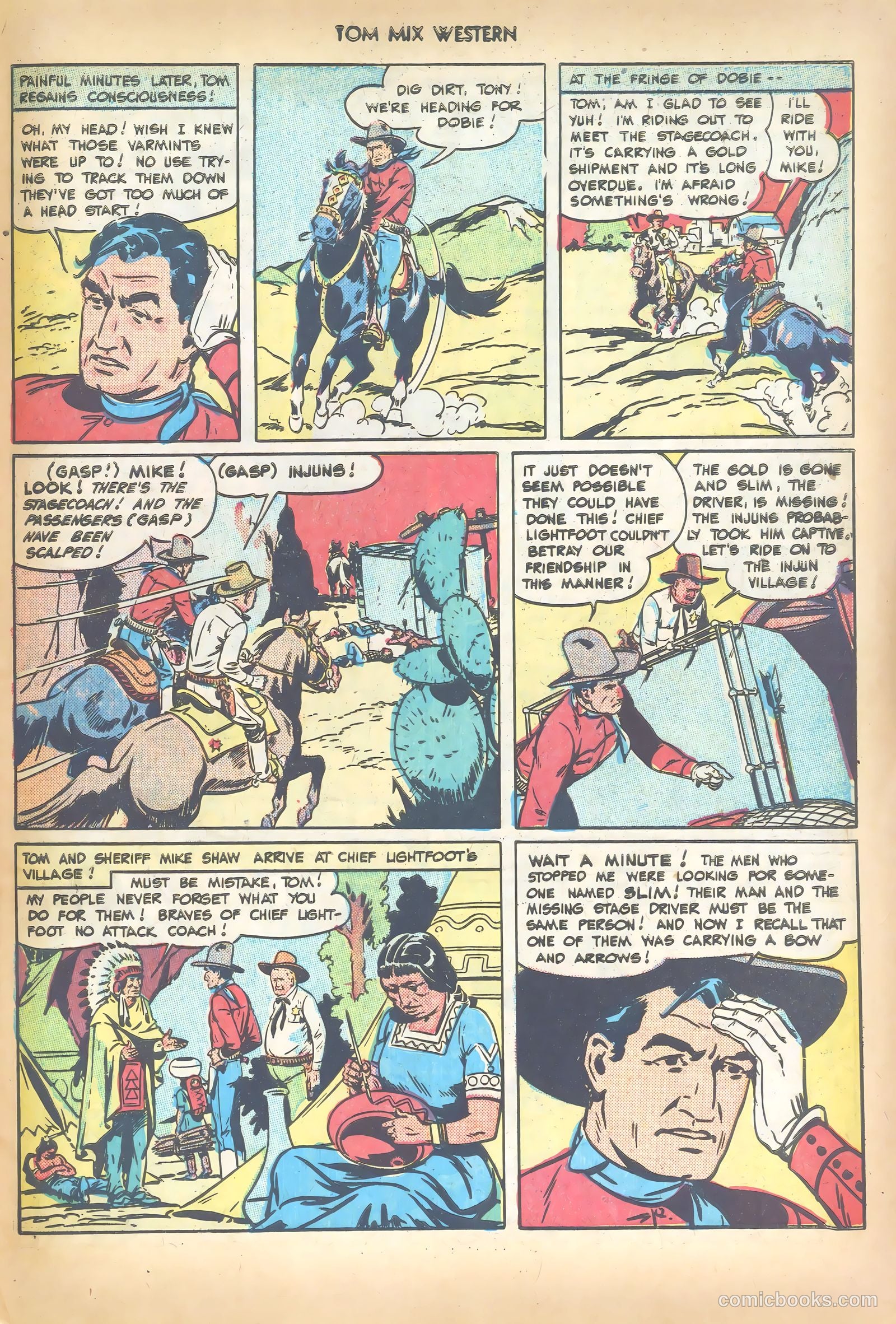 Tom Mix Western #19 — page 31 of 52