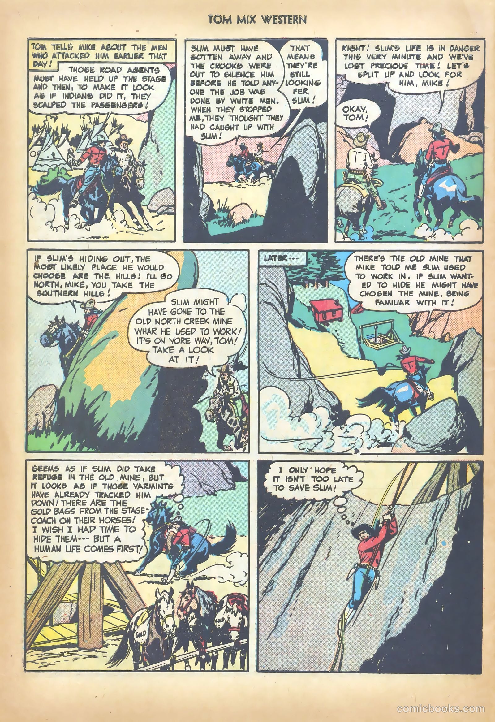 Tom Mix Western #19 — page 32 of 52