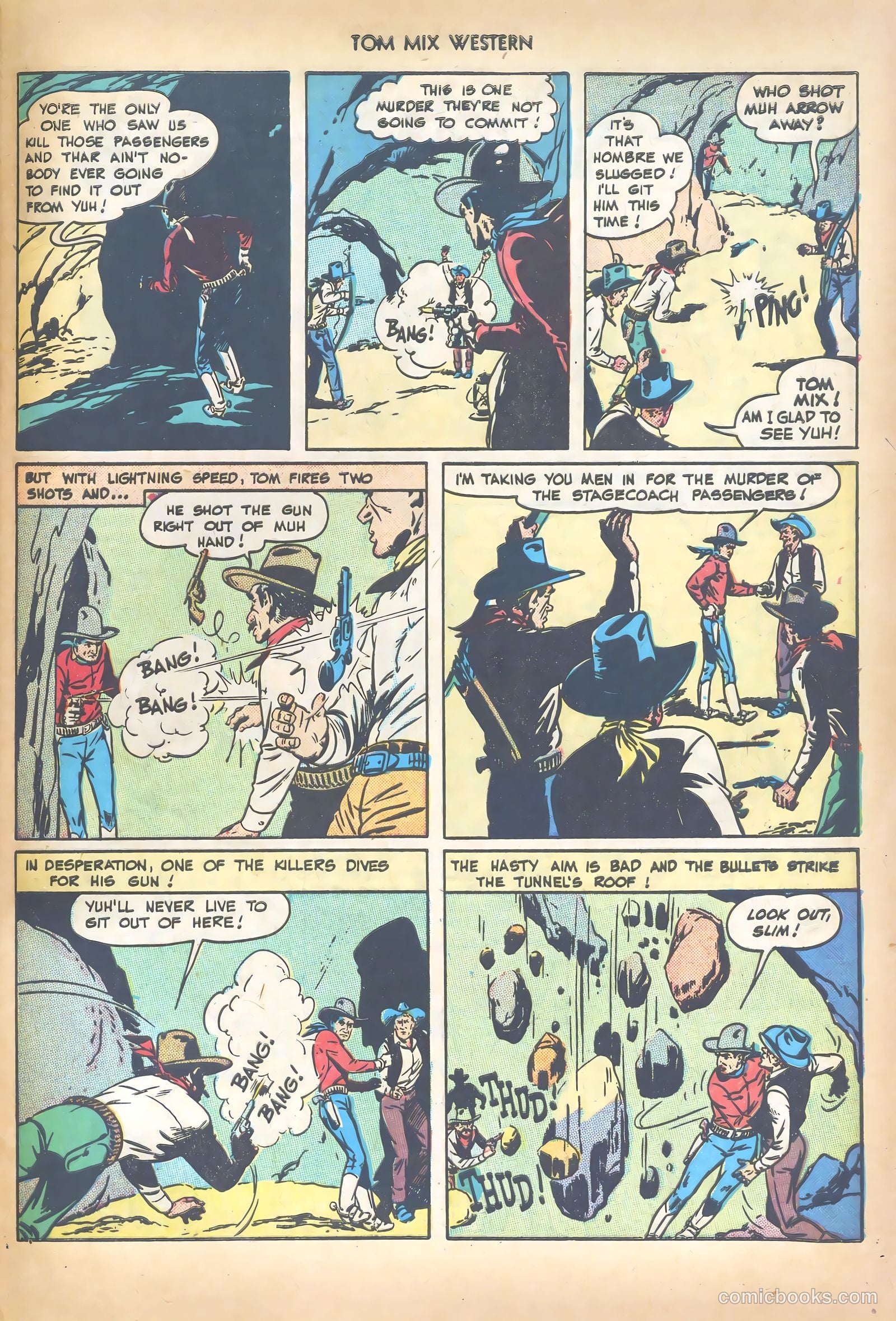Tom Mix Western #19 — page 33 of 52
