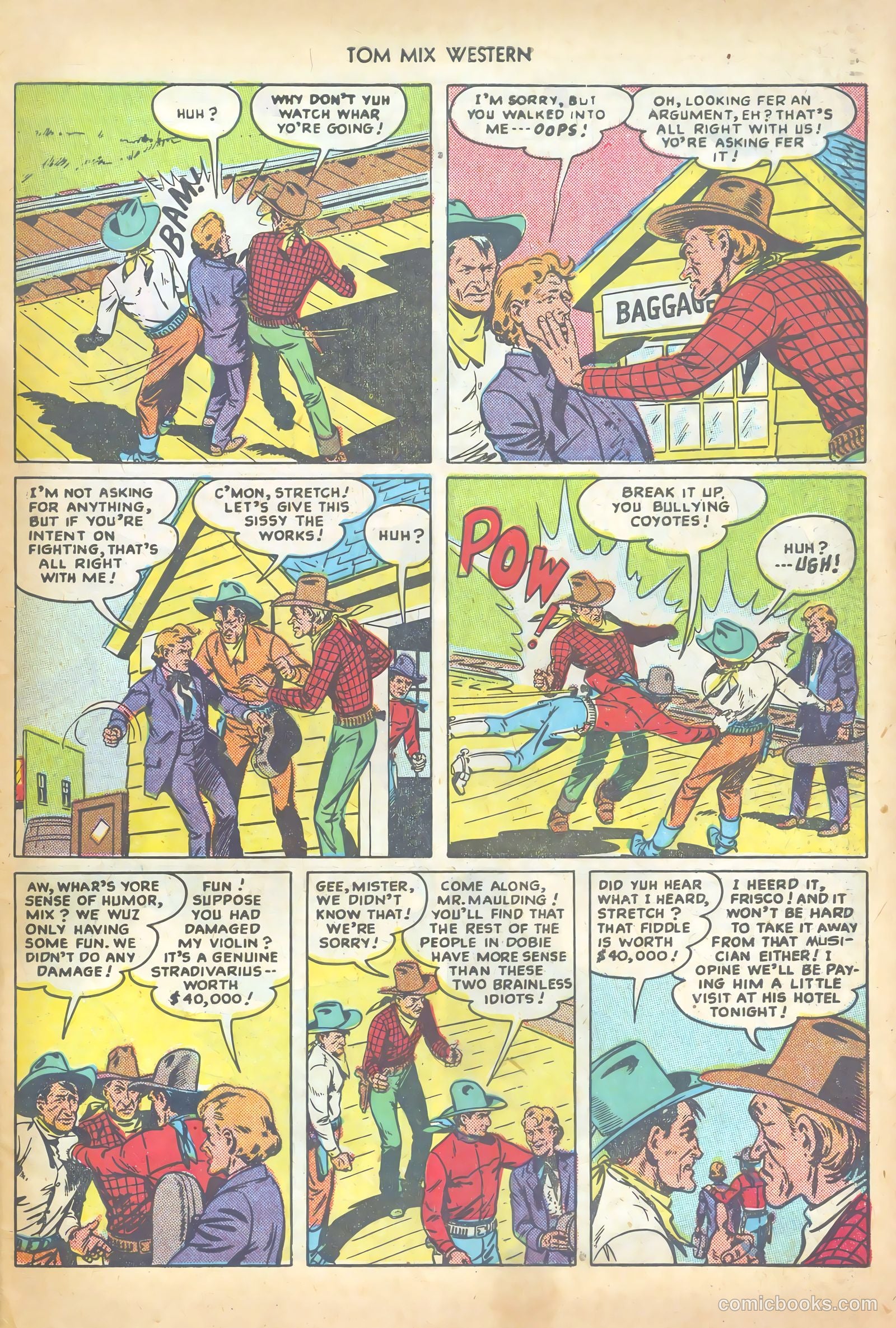 Tom Mix Western #19 — page 43 of 52